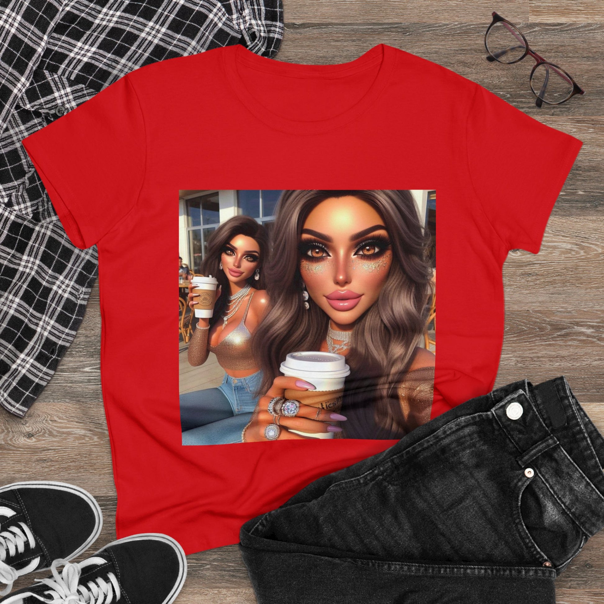 Coffee Baddies T-Shirt T-Shirt Printify