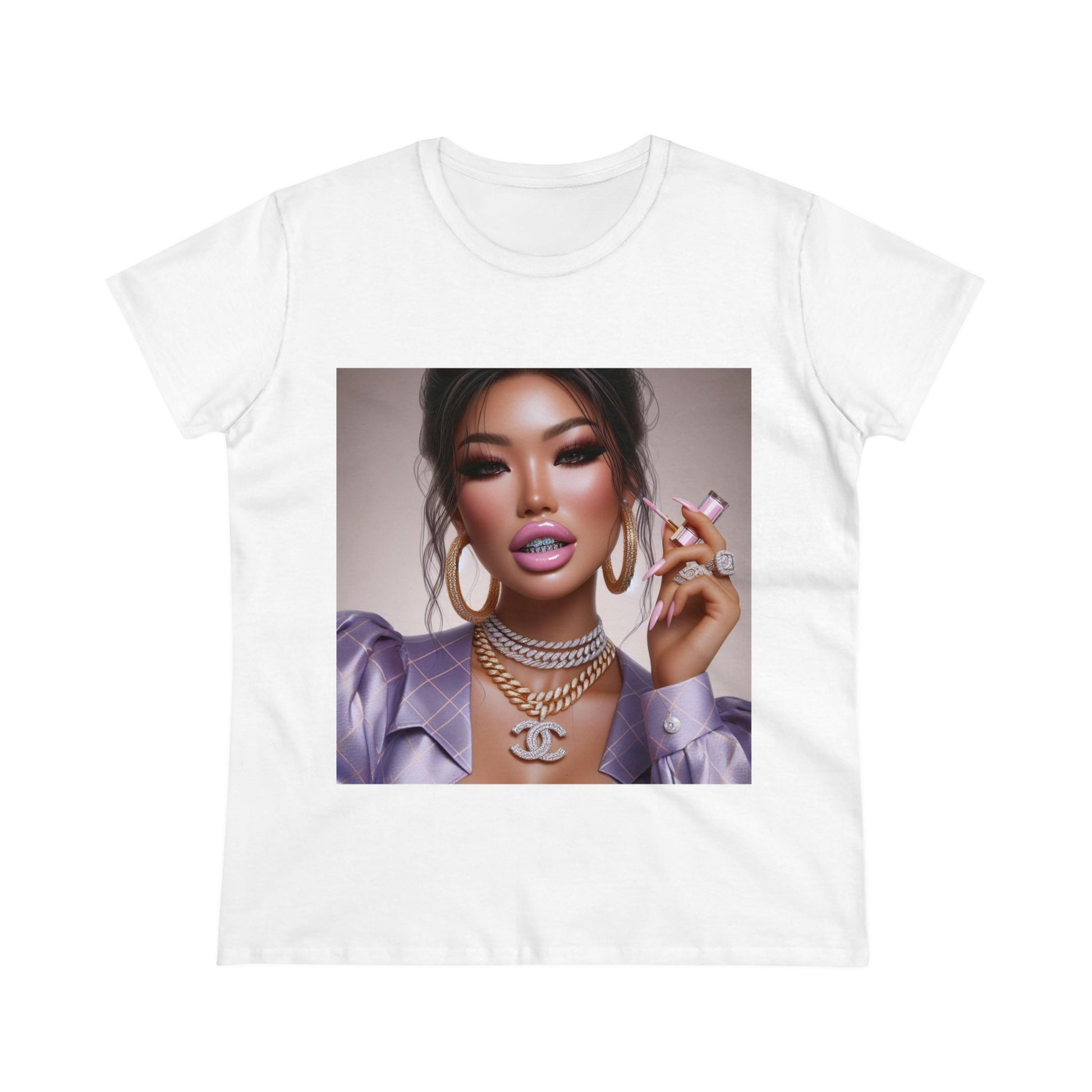 Gloss Up T-Shirt T-Shirt Printify White S