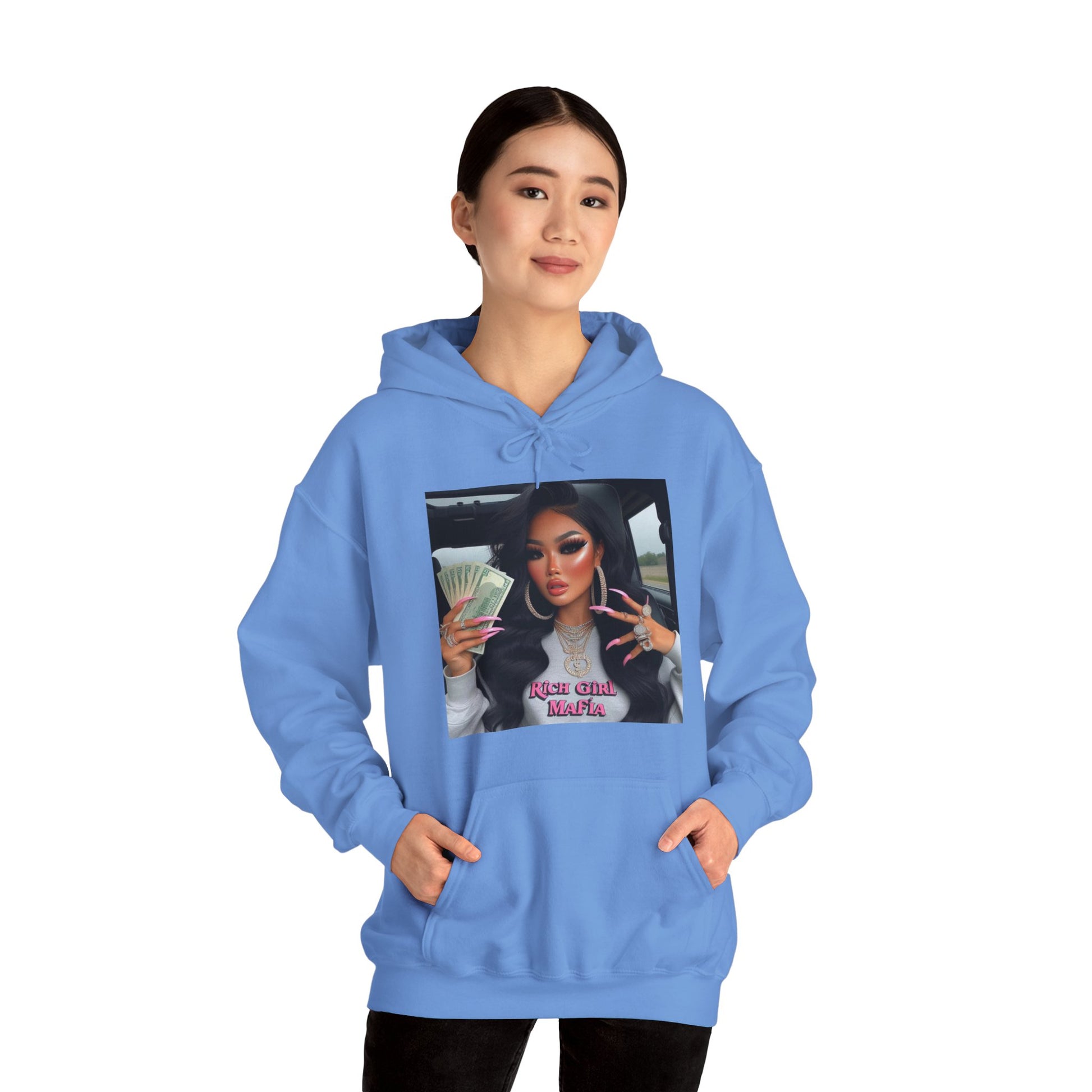 Rich Girl Mafia Hoodie Hoodie Printify