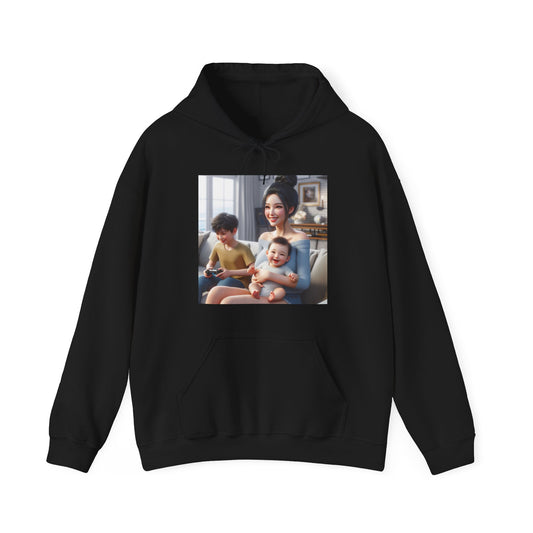 Family Time Hoodie Hoodie Printify Black S