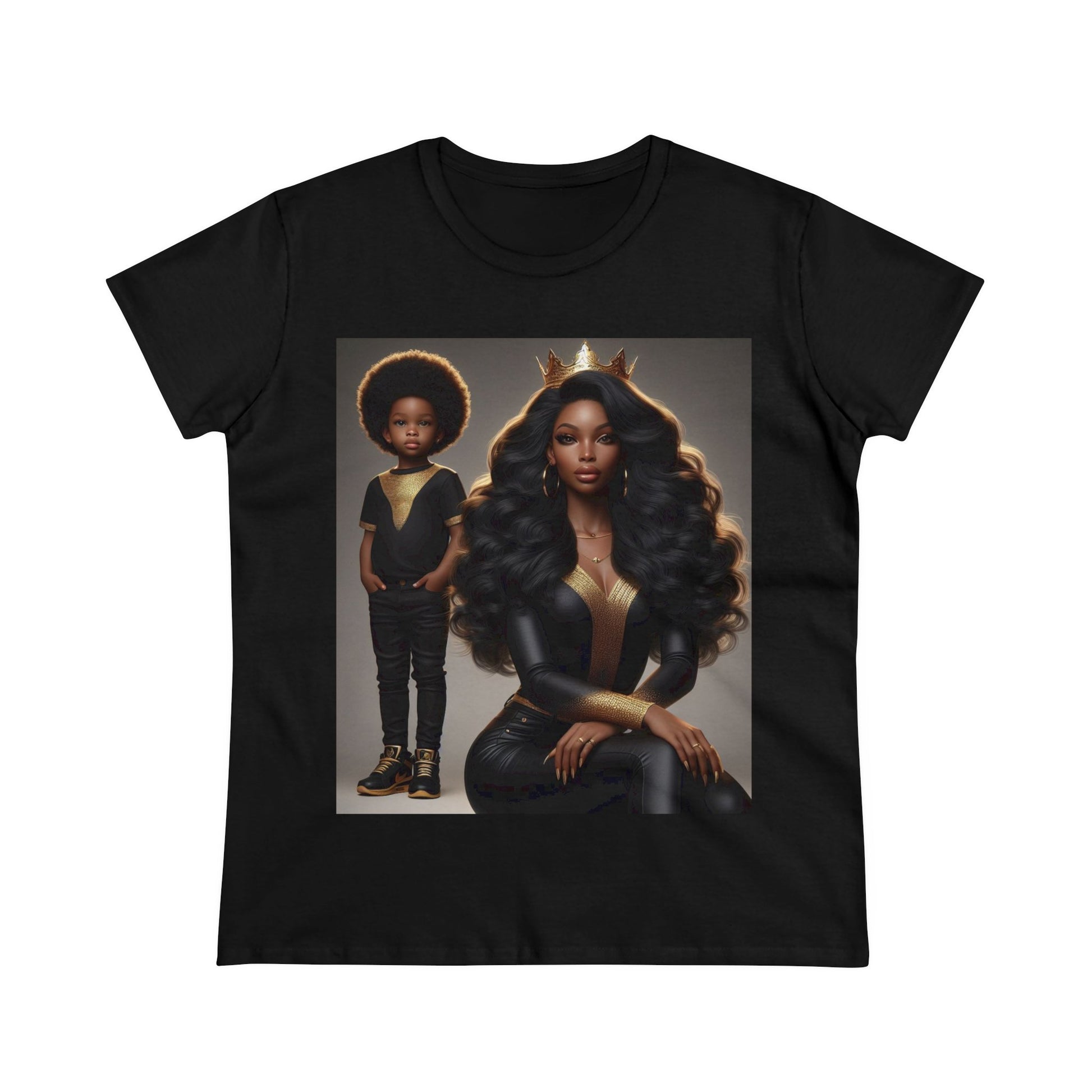 Royalty T-Shirt T-Shirt Printify Black S