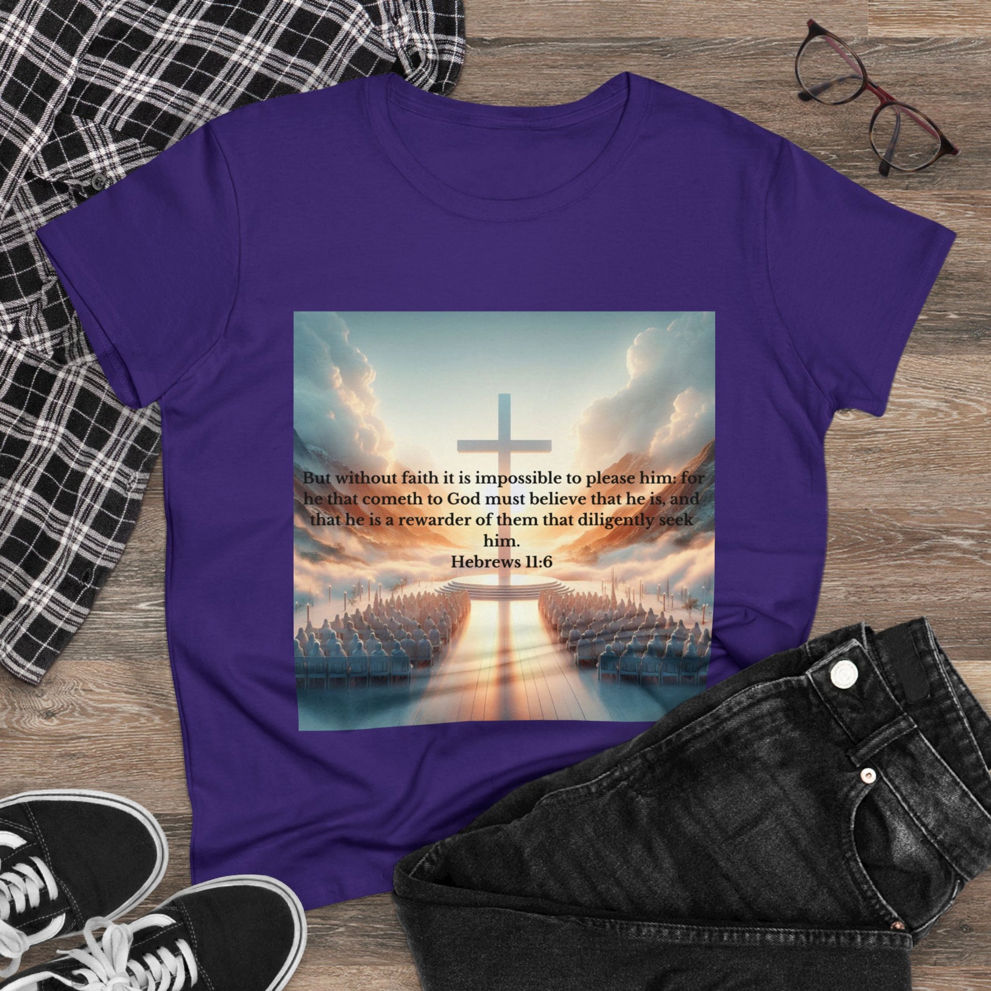 Hebrews 11:6 T-Shirt T-Shirt Printify