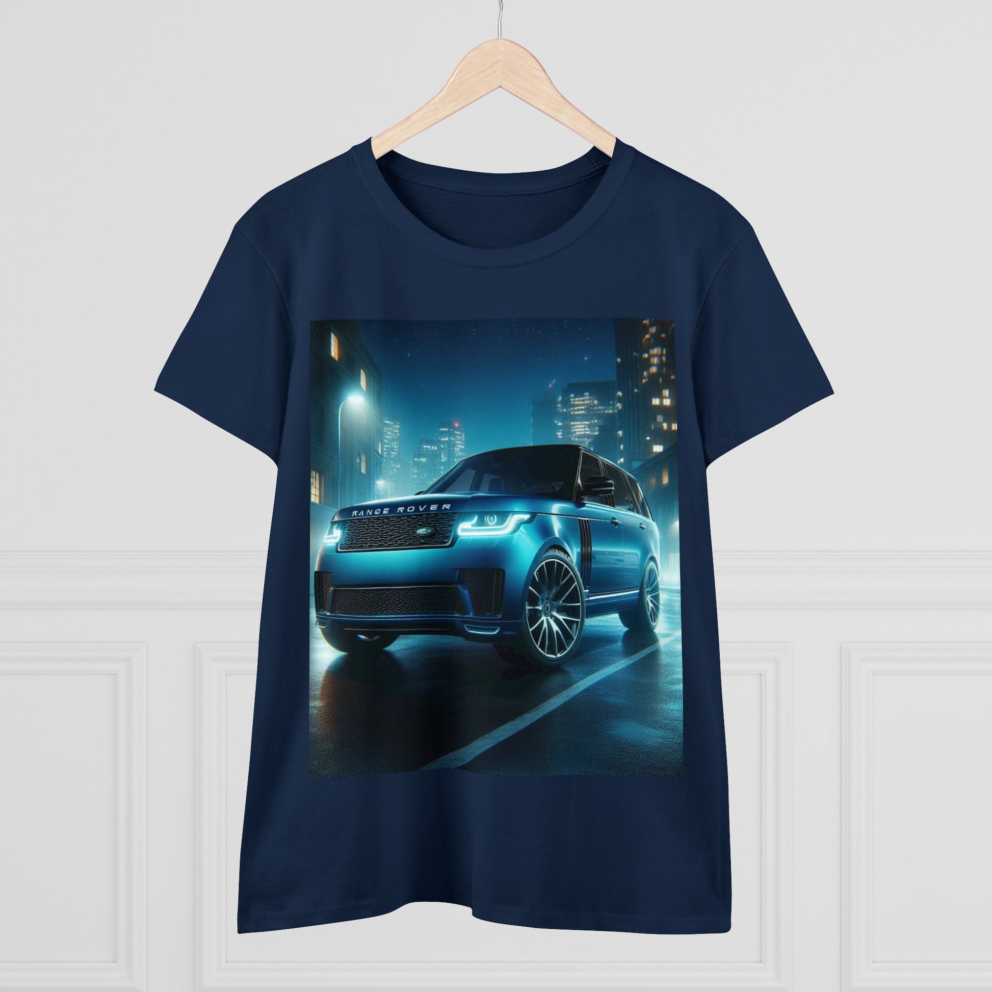 Blue Range Rover T-Shirt T-Shirt Printify
