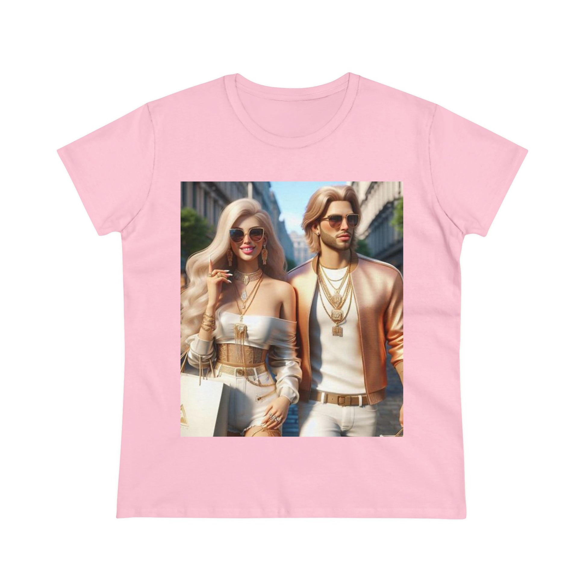 Thank You to My Man T-Shirt T-Shirt Printify Light Pink S