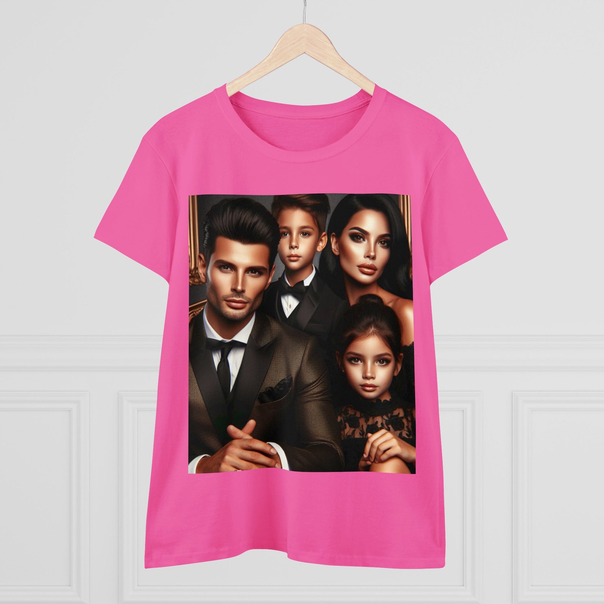 Family Portrait T-Shirt T-Shirt Printify