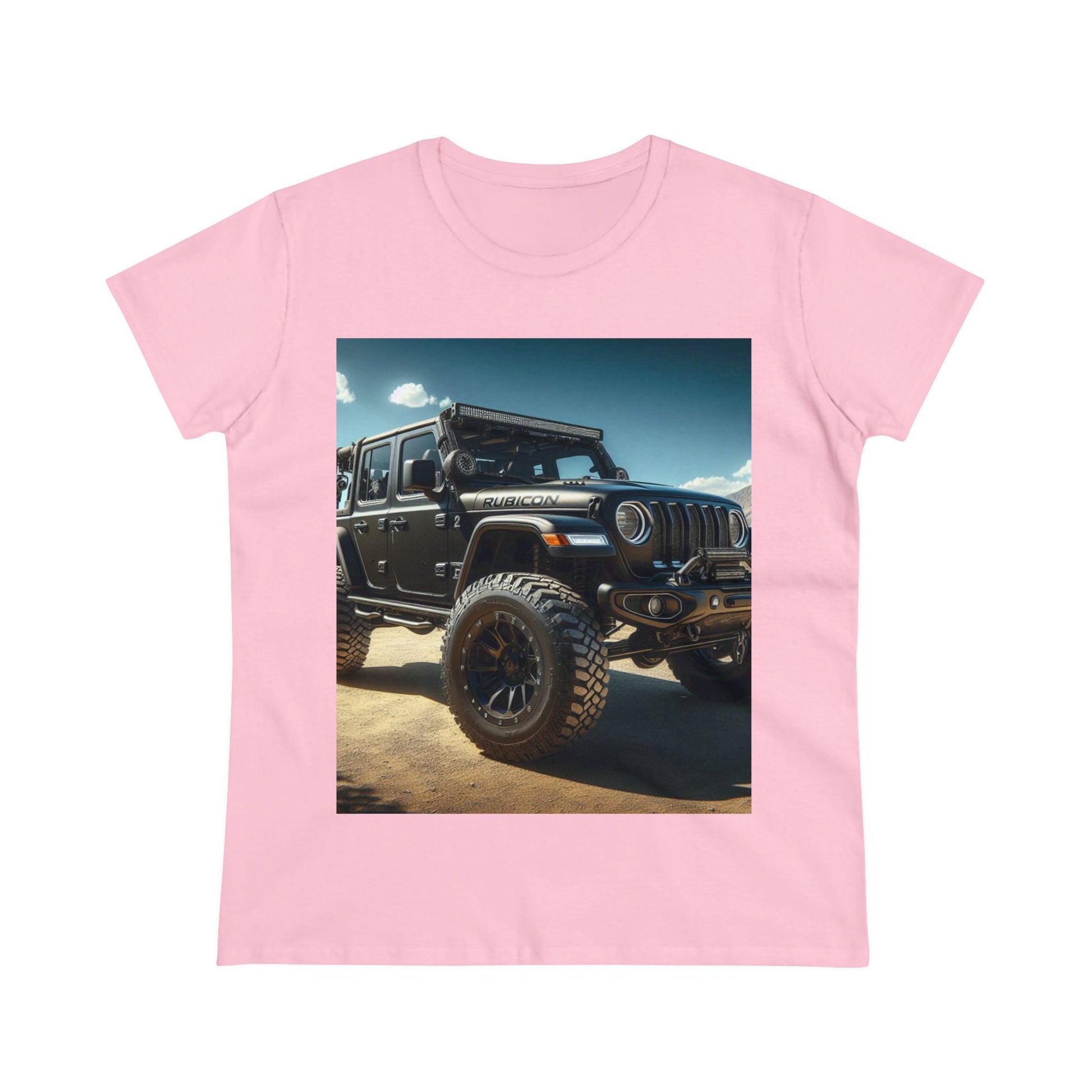 Black Rubicon T-Shirt T-Shirt Printify Light Pink S