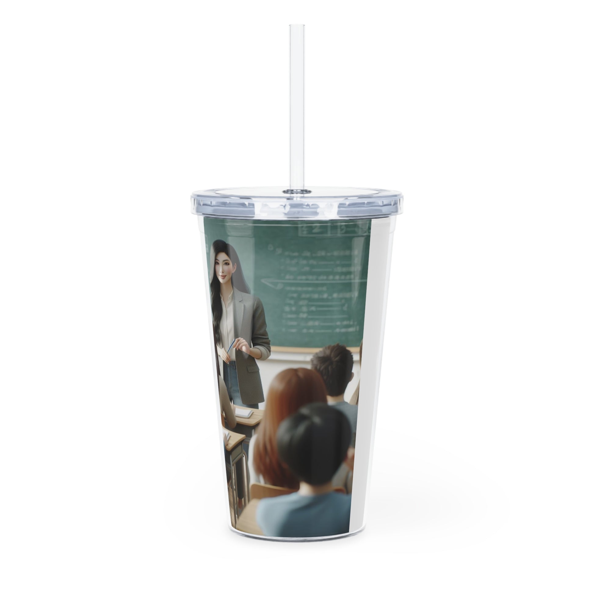 Class in Session Tumbler with Straw Mug Printify