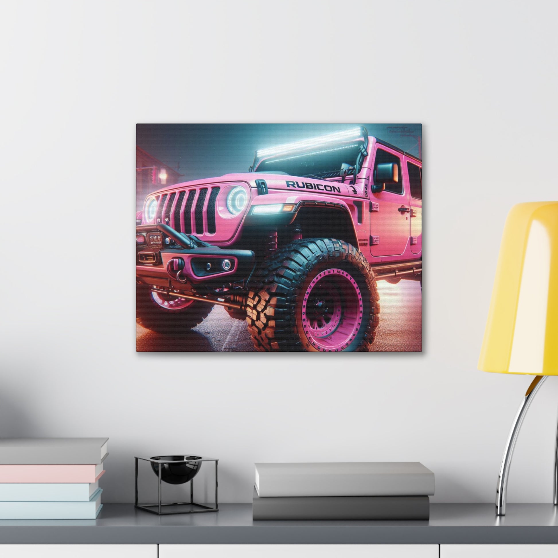 Pink Rubicon Canvas Canvas Printify 20″ x 16″ (Horizontal) 0.75''