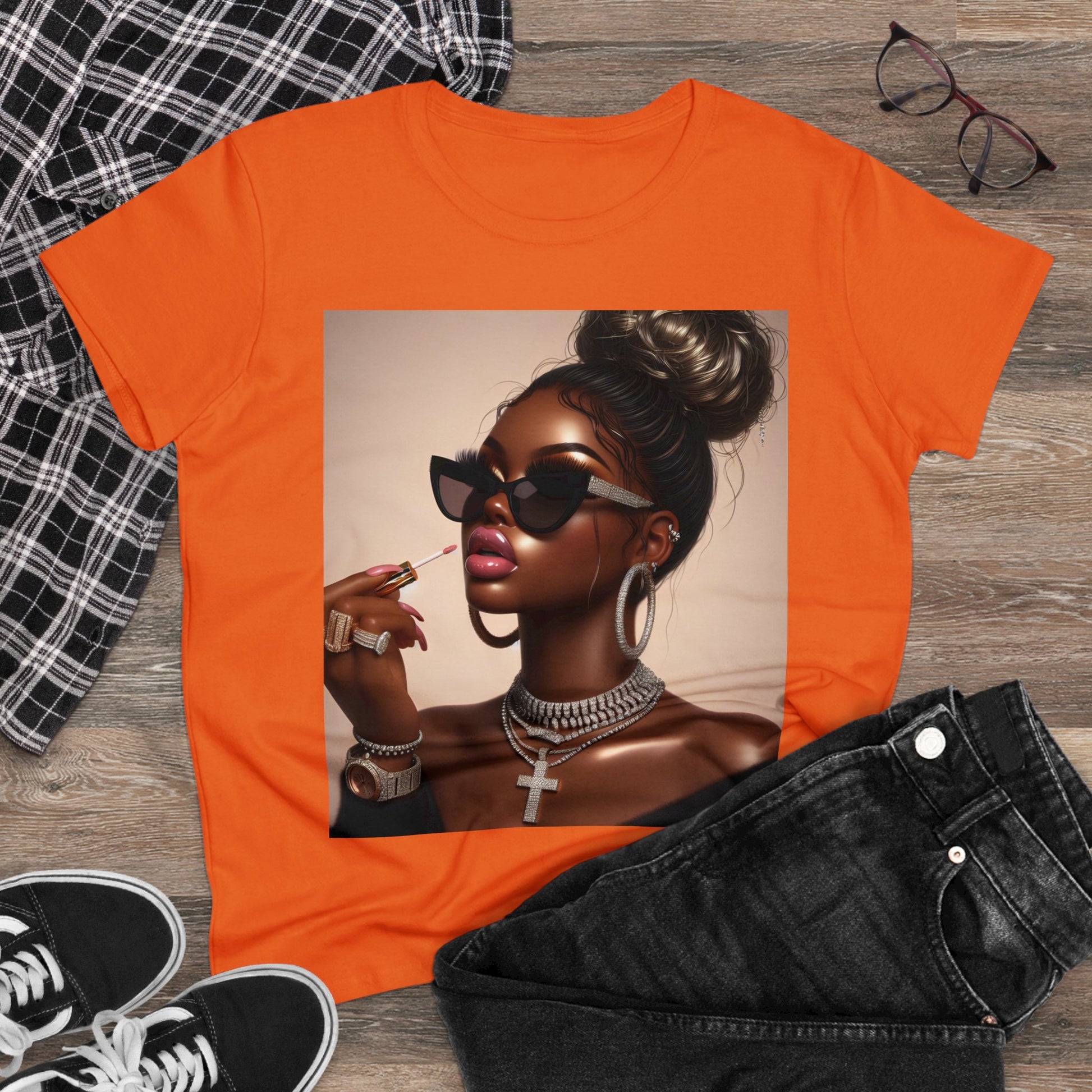 My Lip Gloss is Poppin T-Shirt T-Shirt Printify