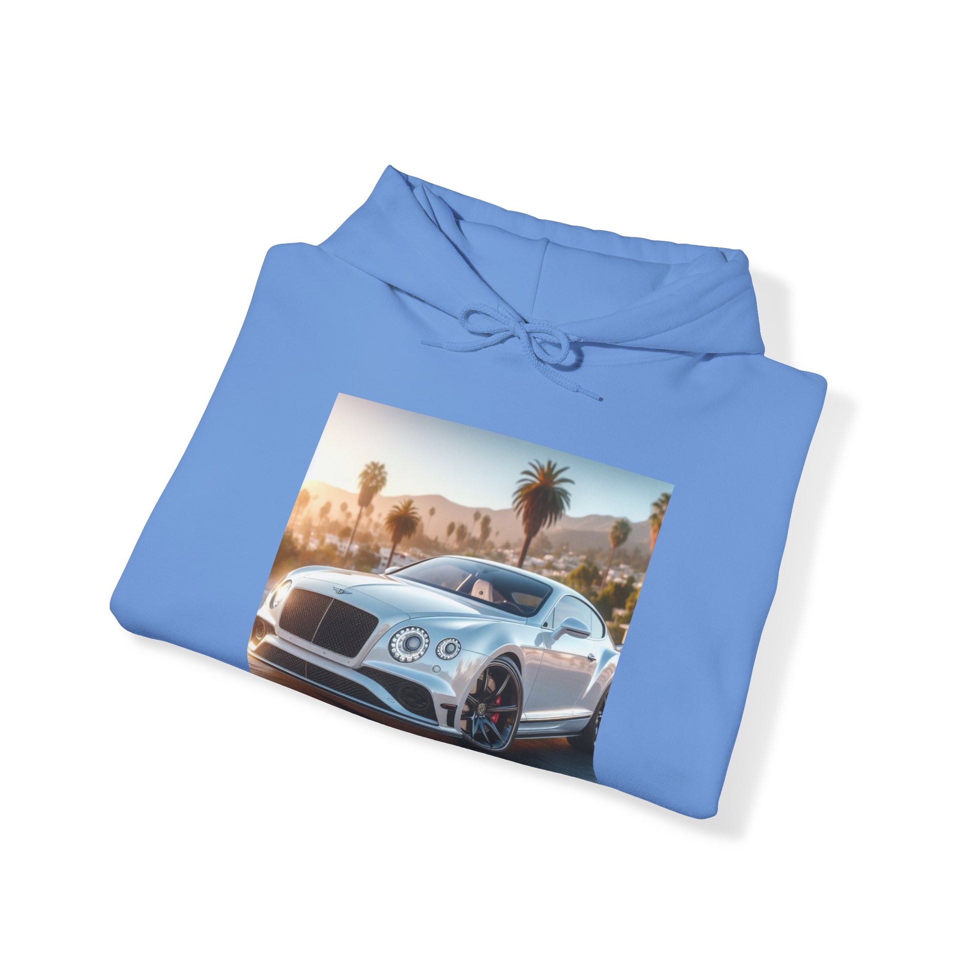 Silver Bentley Hoodie Hoodie Printify