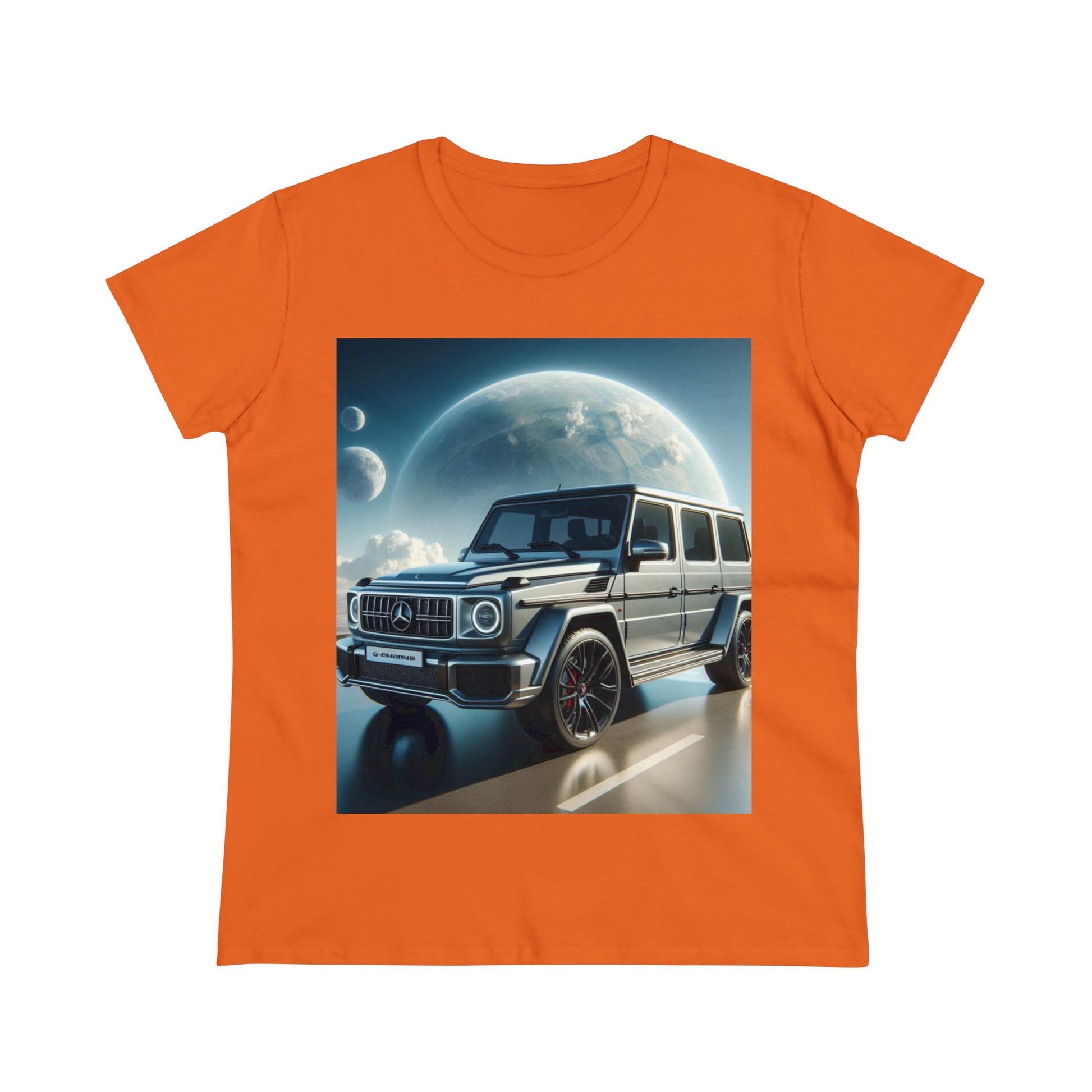 Silver G-Wagon T-Shirt T-Shirt Printify Orange S