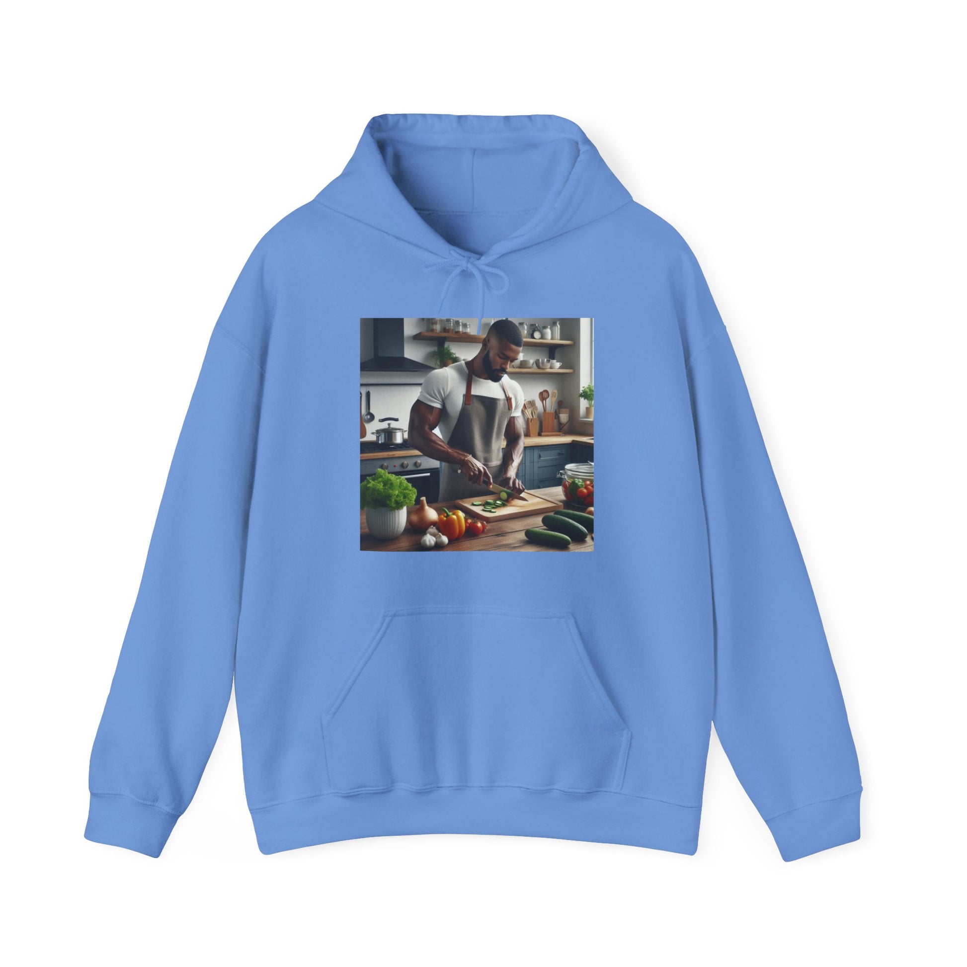 Dinner Time Hoodie Hoodie Printify Carolina Blue S