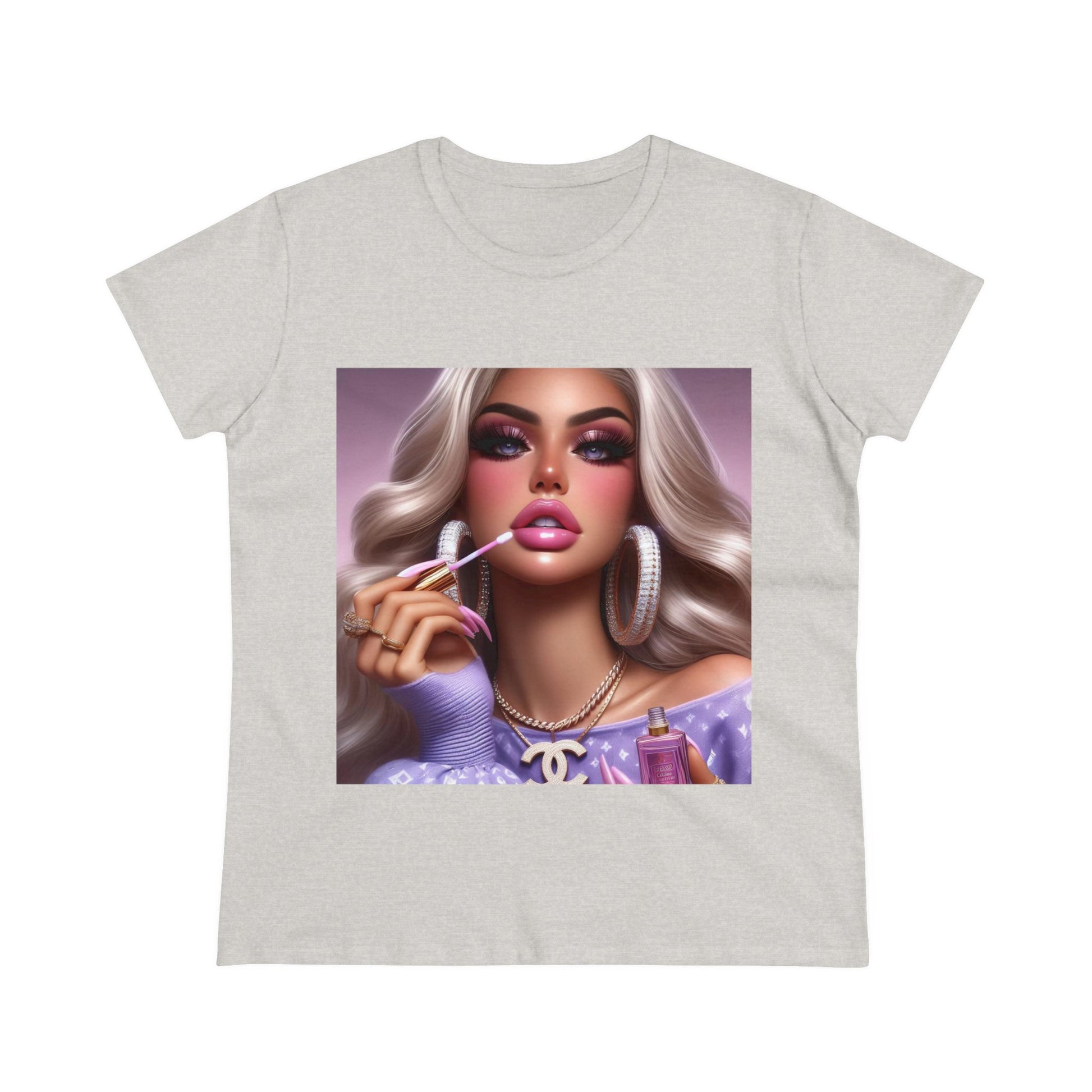 Gloss Up T-Shirt T-Shirt Printify Ash S