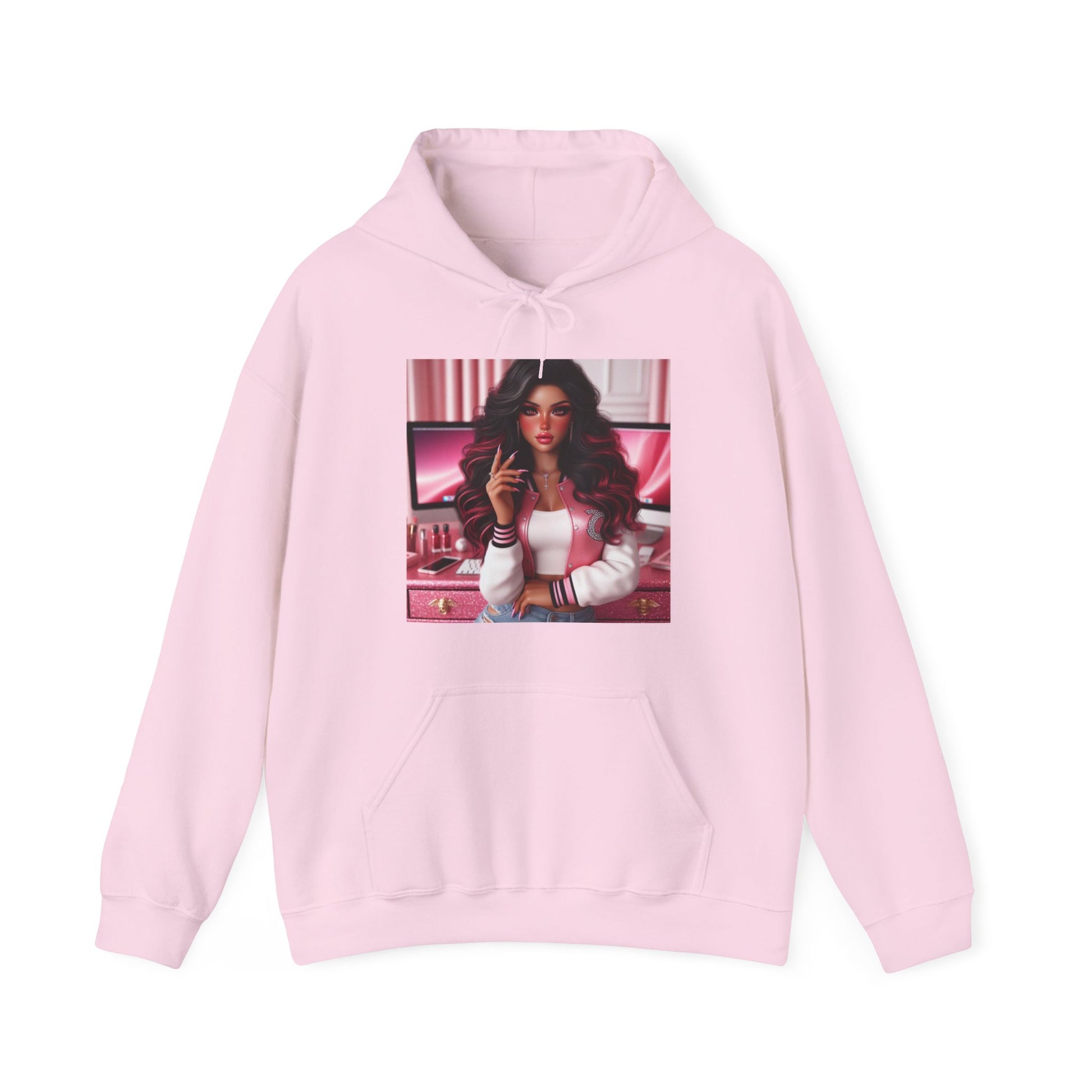 Pink Everything Hoodie Hoodie Printify Light Pink S