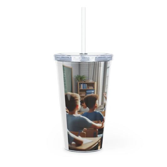 Class in Session Tumbler with Straw Mug Printify