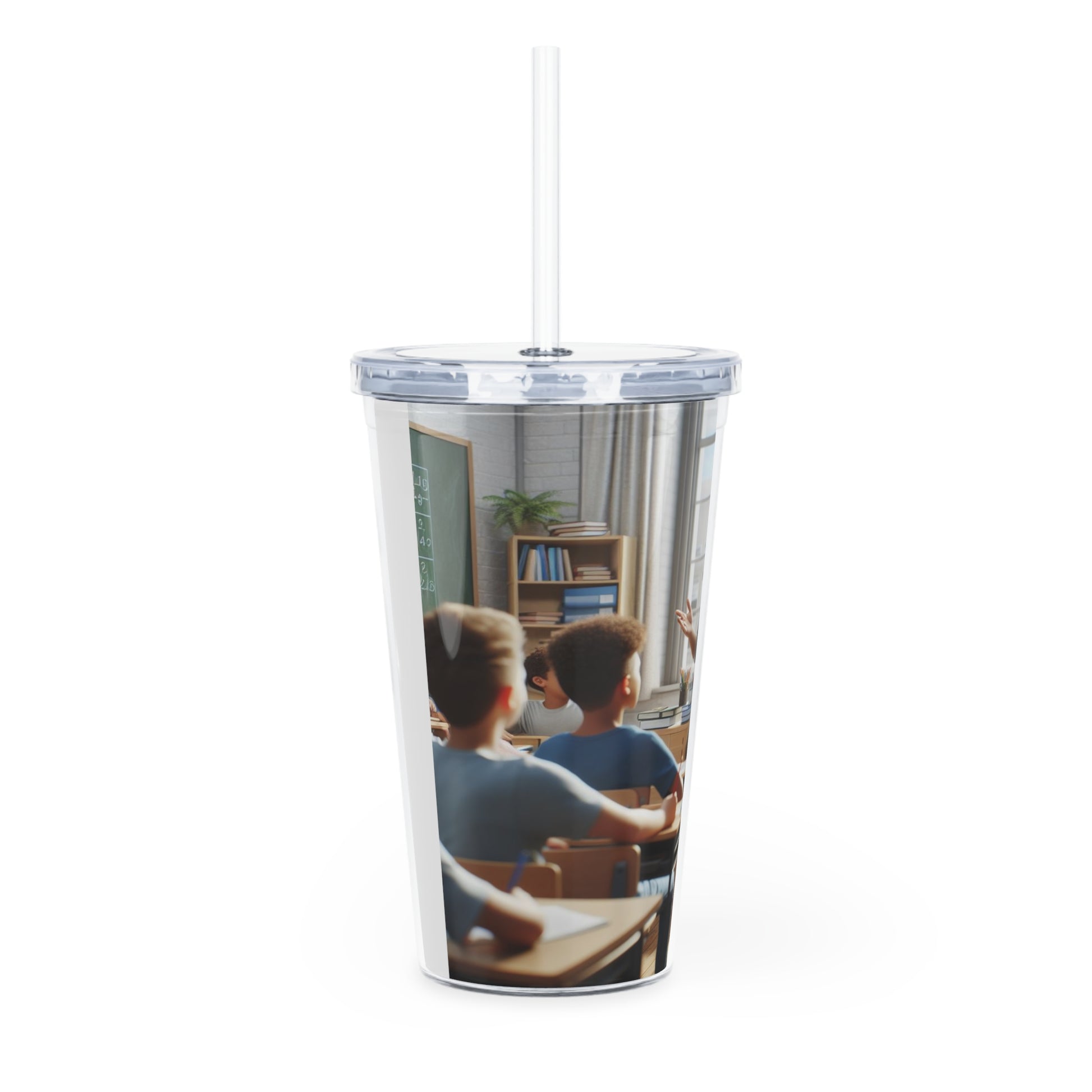 Class in Session Tumbler with Straw Mug Printify