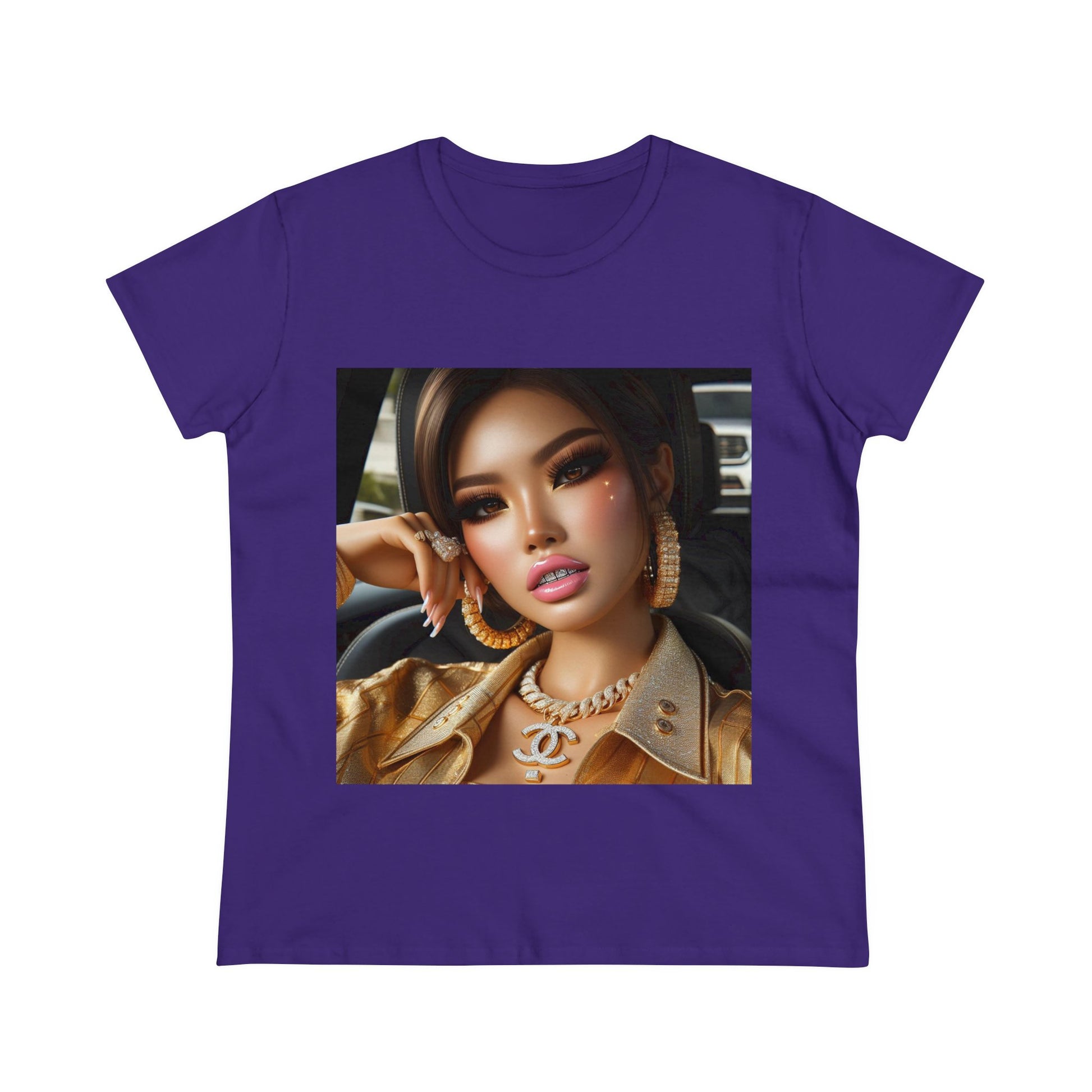Car Beauty T-Shirt T-Shirt Printify Purple S
