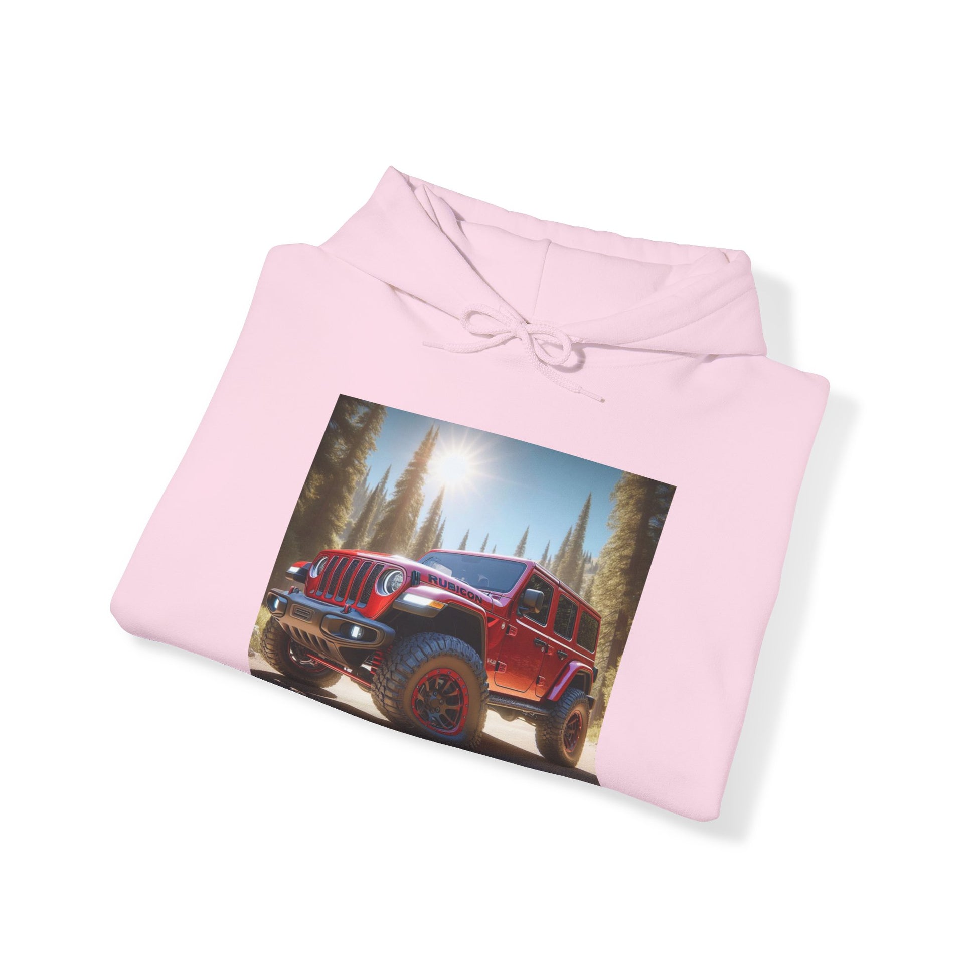 Red Rubicon Hoodie Hoodie Printify