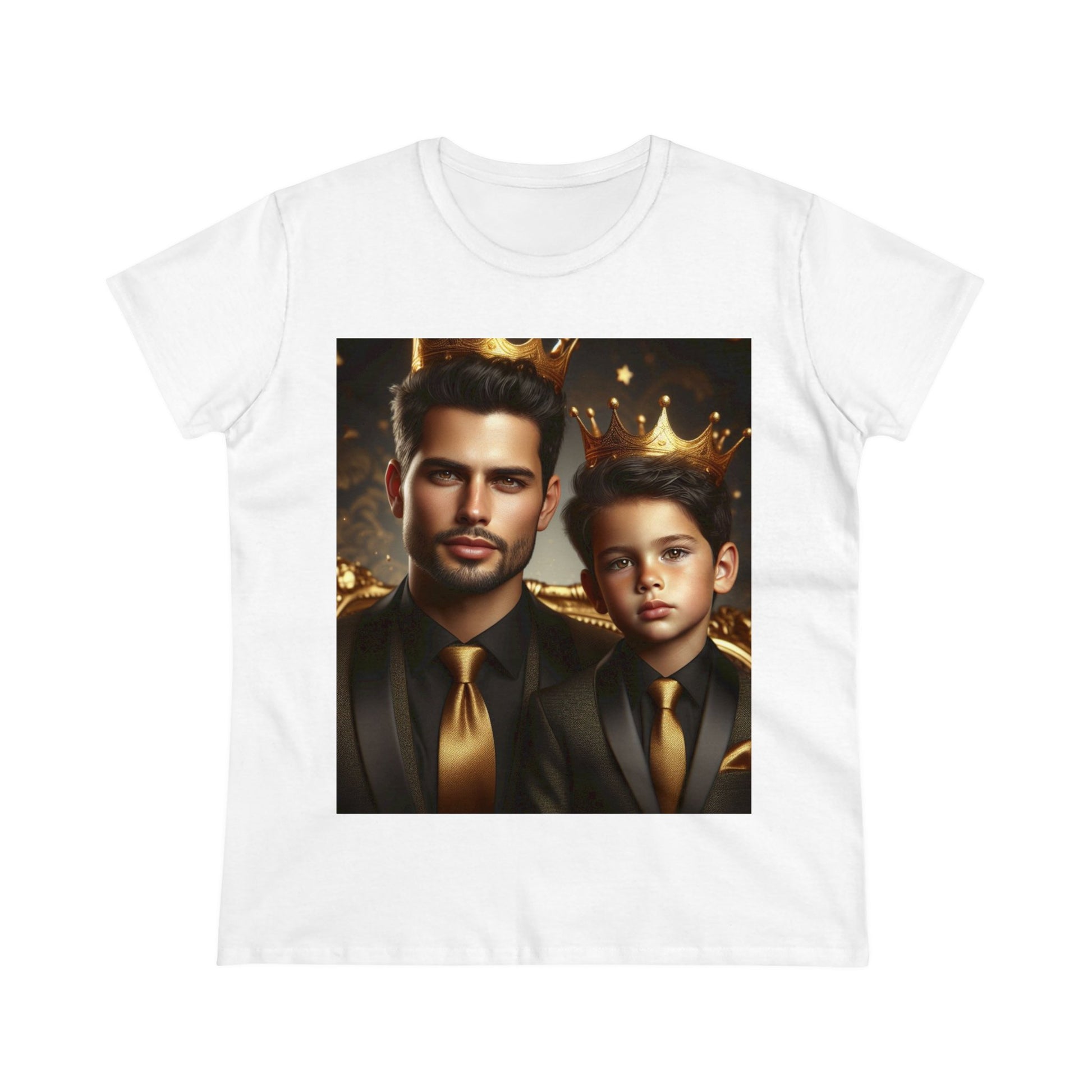 Royalty T-Shirt T-Shirt Printify White S