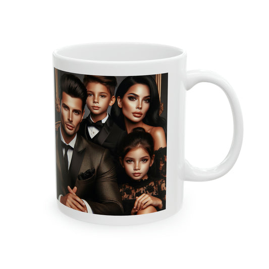 Family Portrait Mug Mug Printify