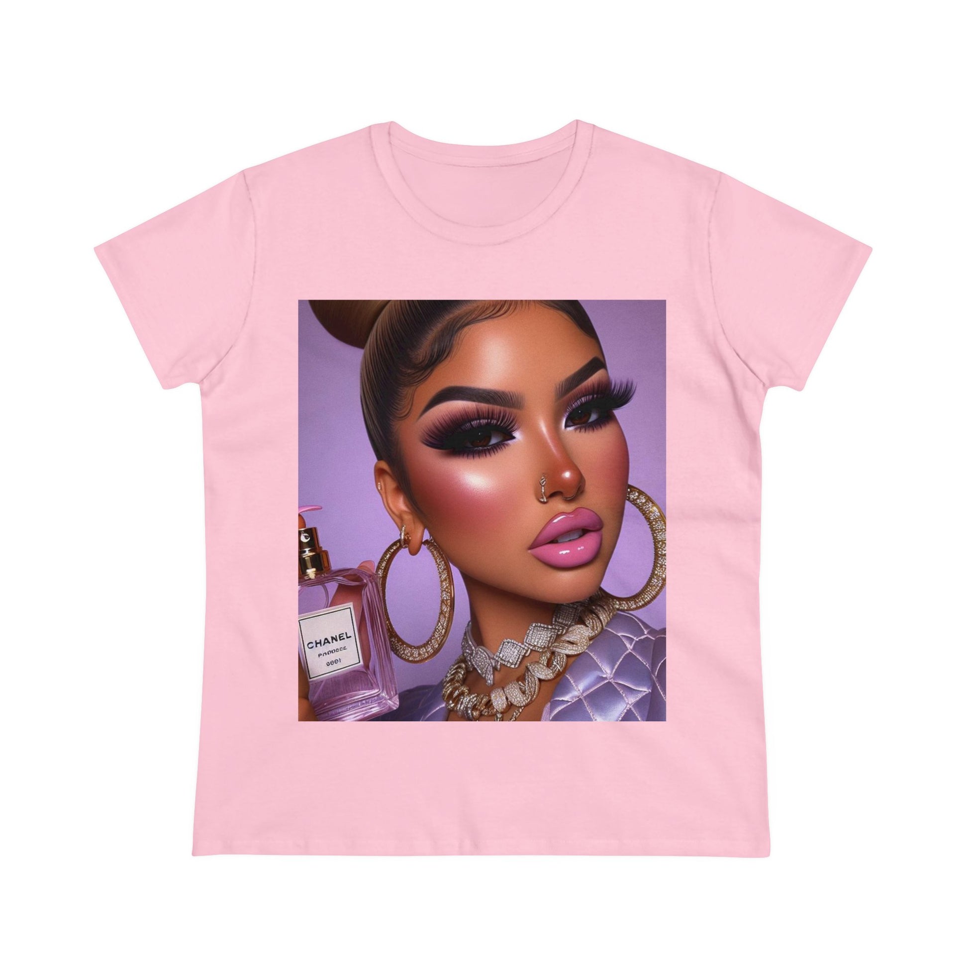 Chanel Please T-Shirt T-Shirt Printify Light Pink S