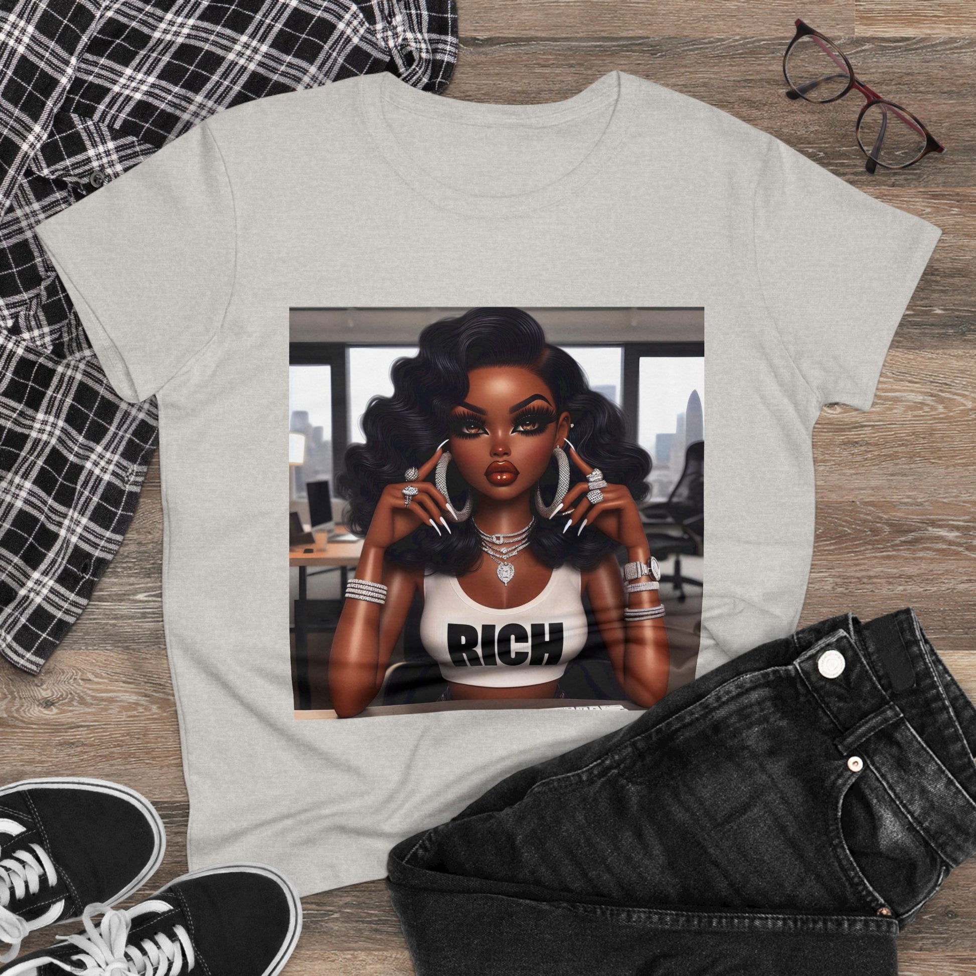 Rich Girl T-Shirt T-Shirt Printify