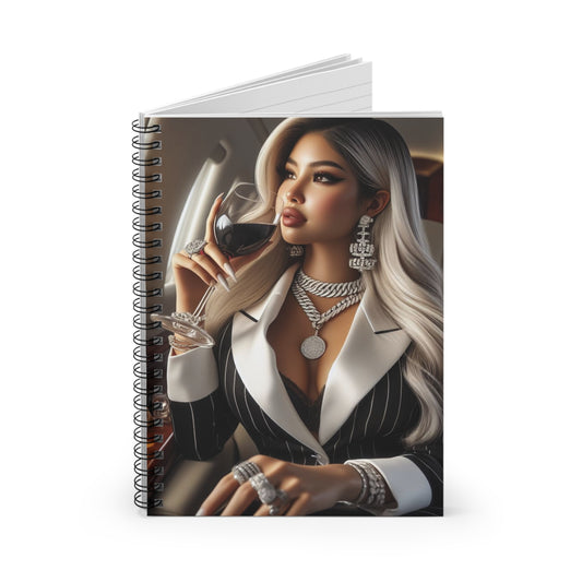 Private Business Spiral Notebook Paper products Printify