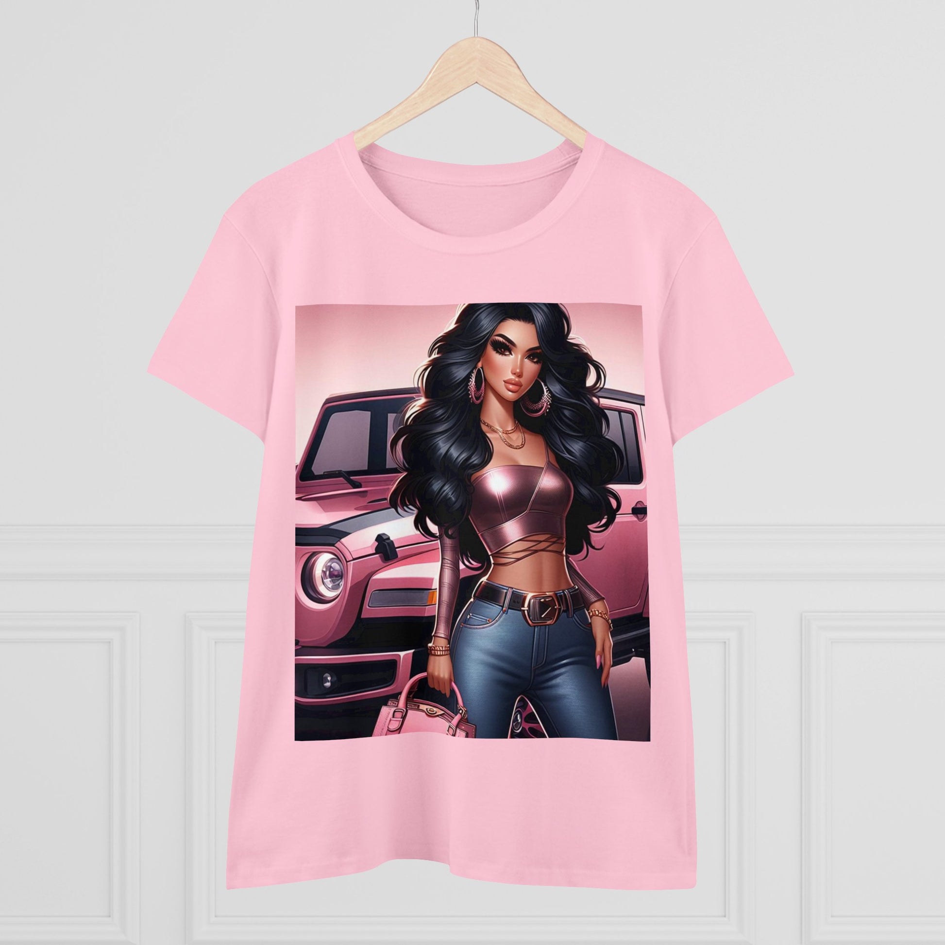 Pink Luxury T-Shirt T-Shirt Printify