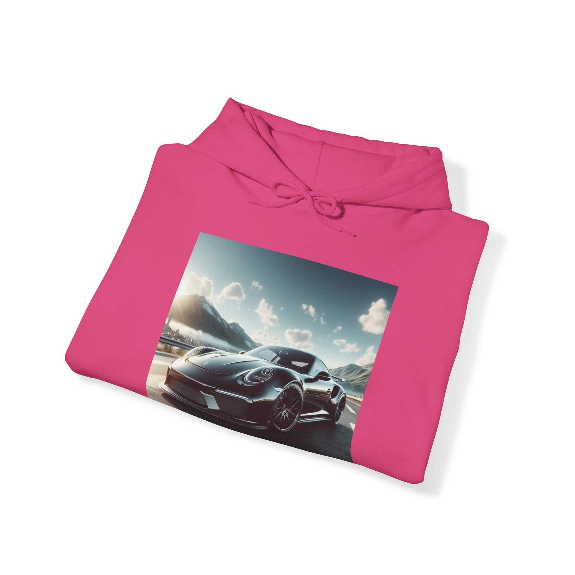 Black Porsche Hoodie Hoodie Printify