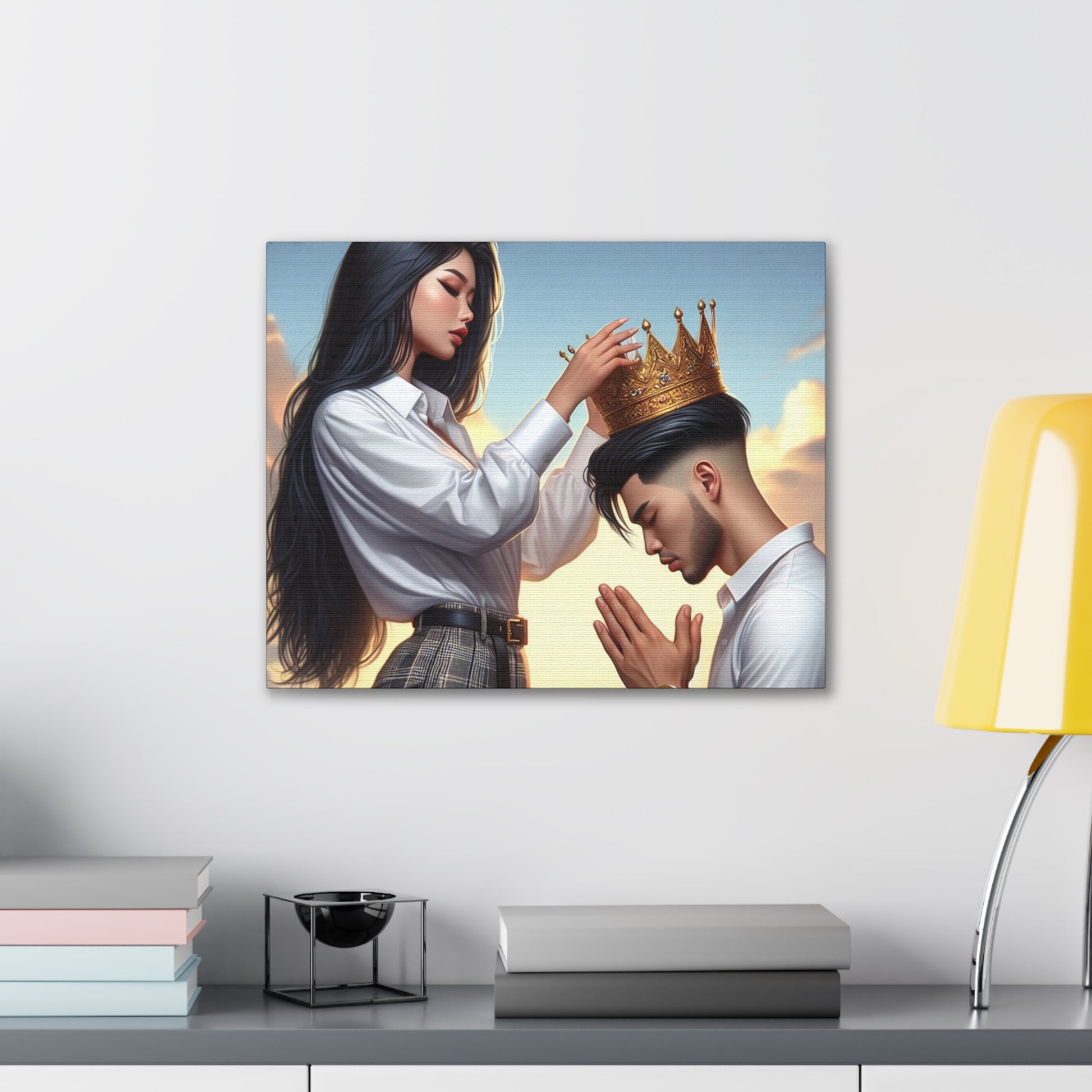 My King Canvas Canvas Printify 20″ x 16″ (Horizontal) 0.75''