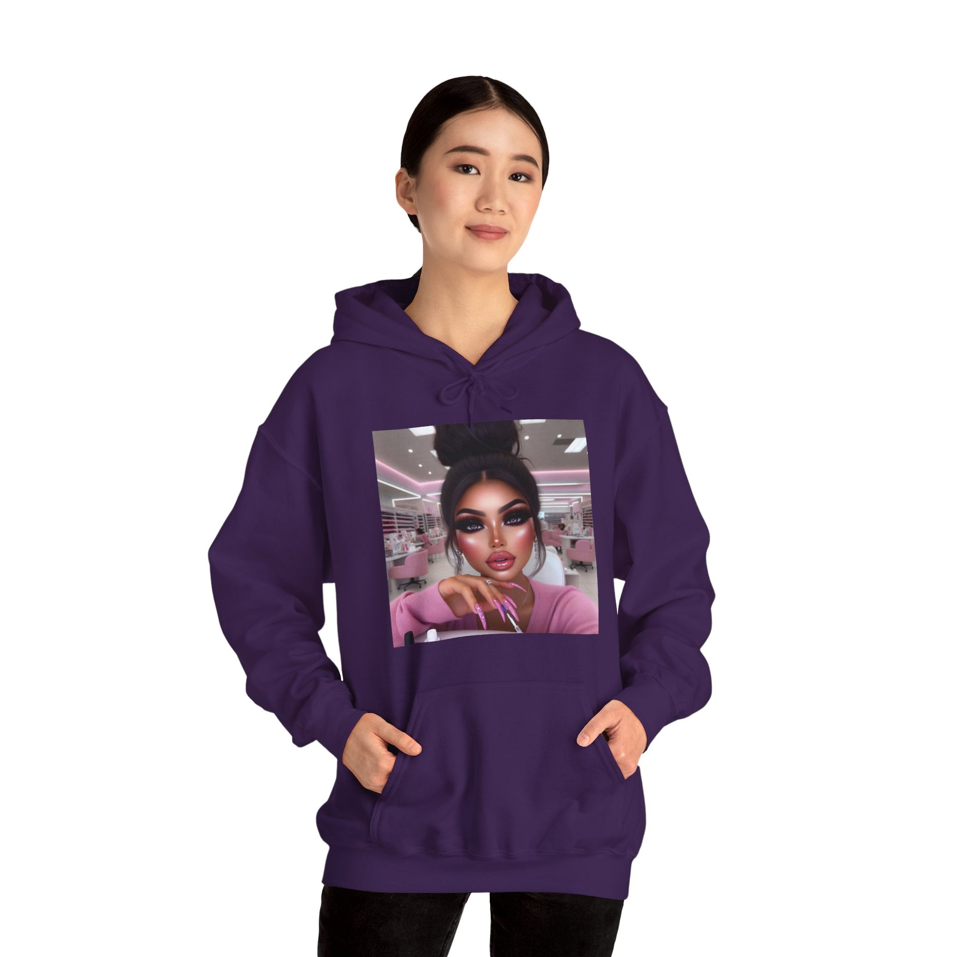 Nail Day Hoodie Hoodie Printify
