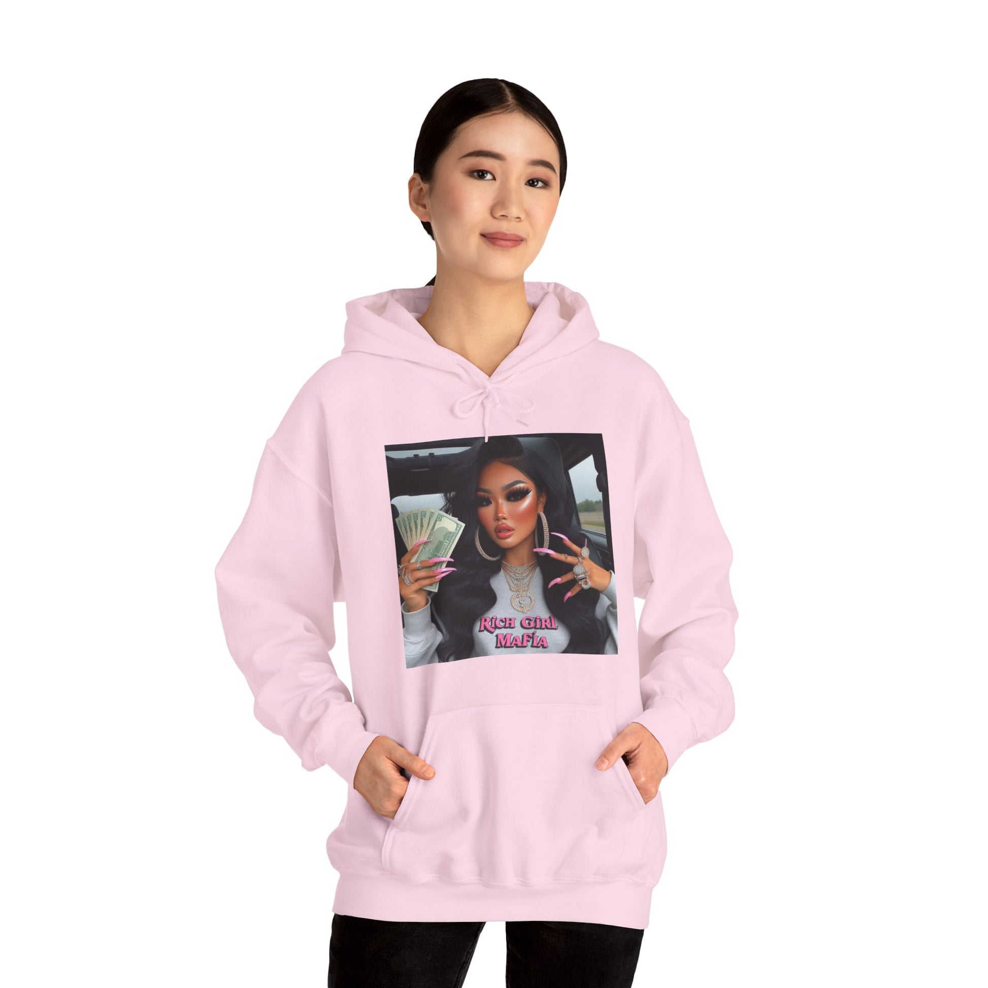 Rich Girl Mafia Hoodie Hoodie Printify