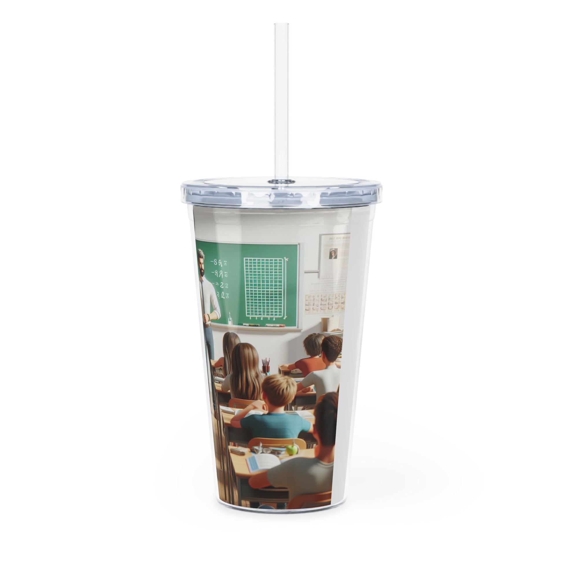 Class in Session Tumbler with Straw Mug Printify