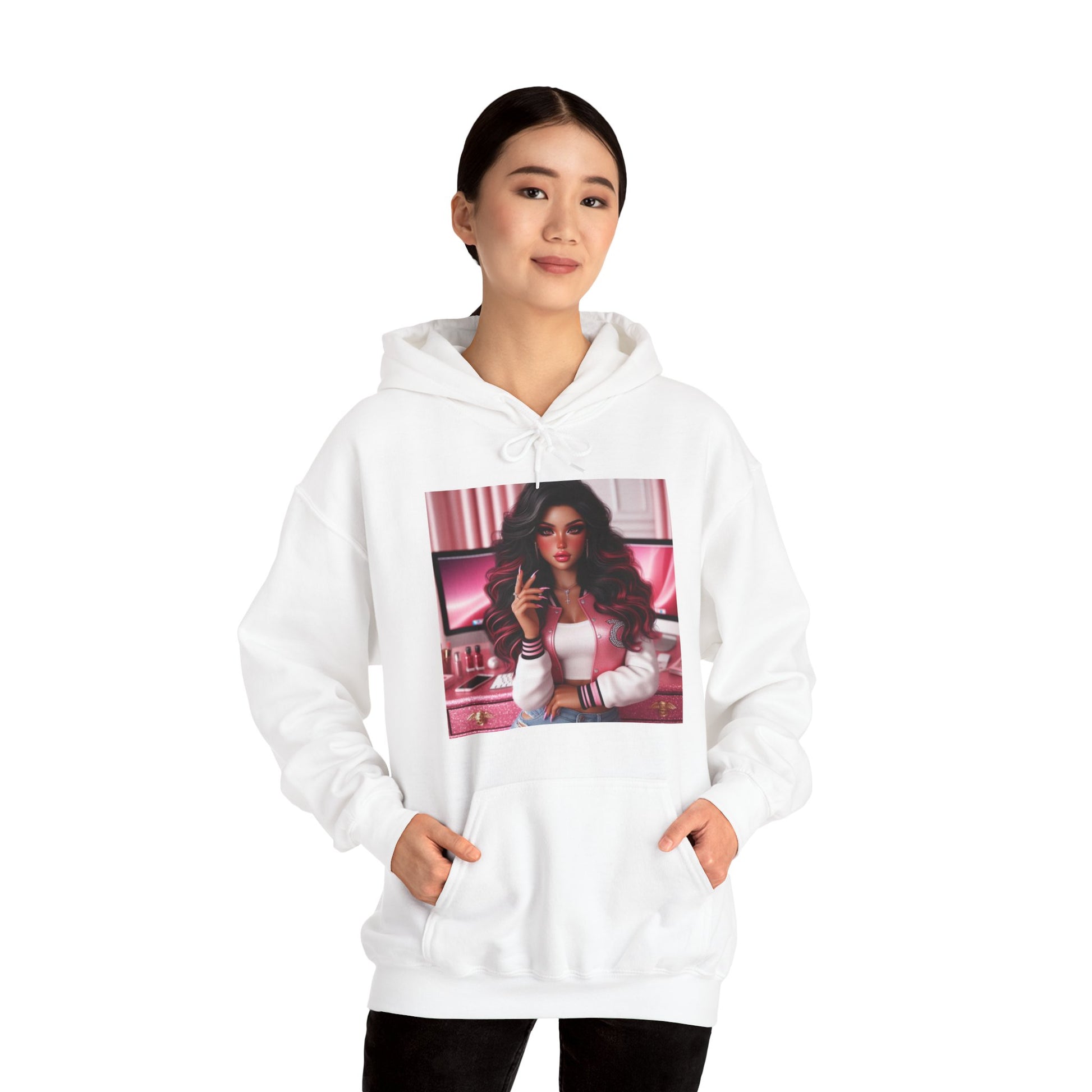 Pink Everything Hoodie Hoodie Printify