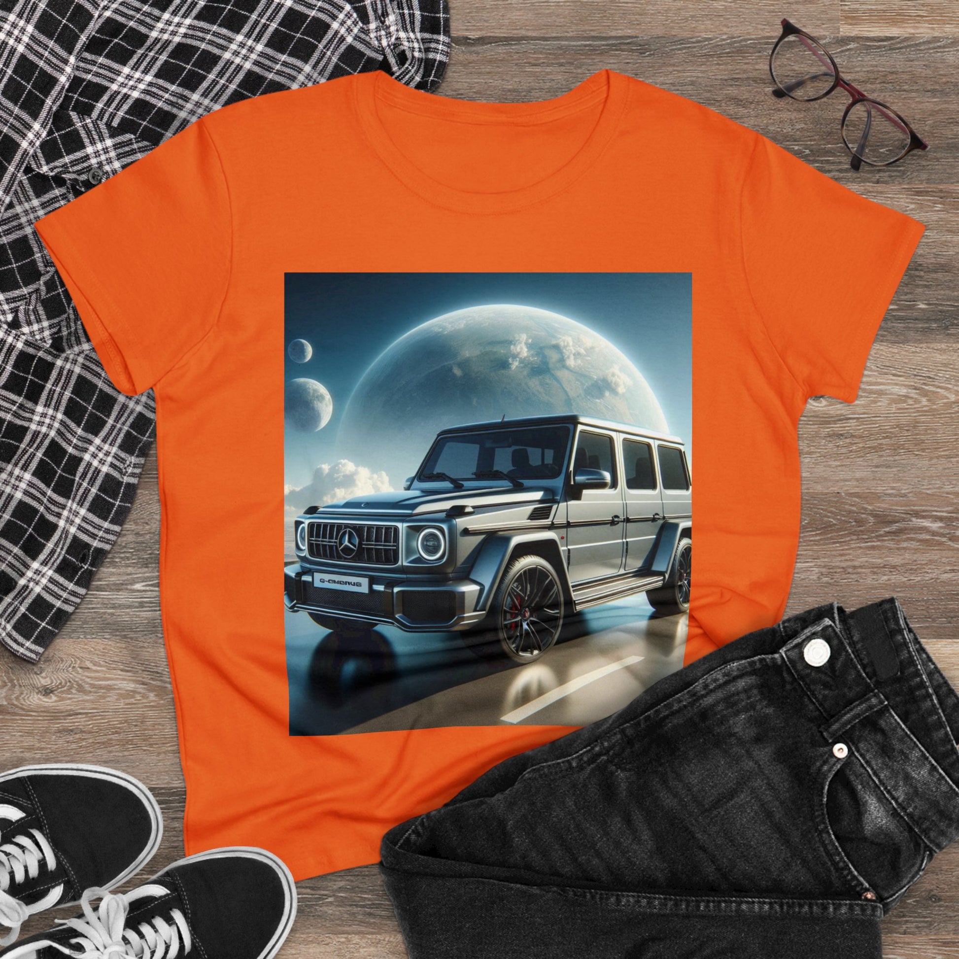Silver G-Wagon T-Shirt T-Shirt Printify