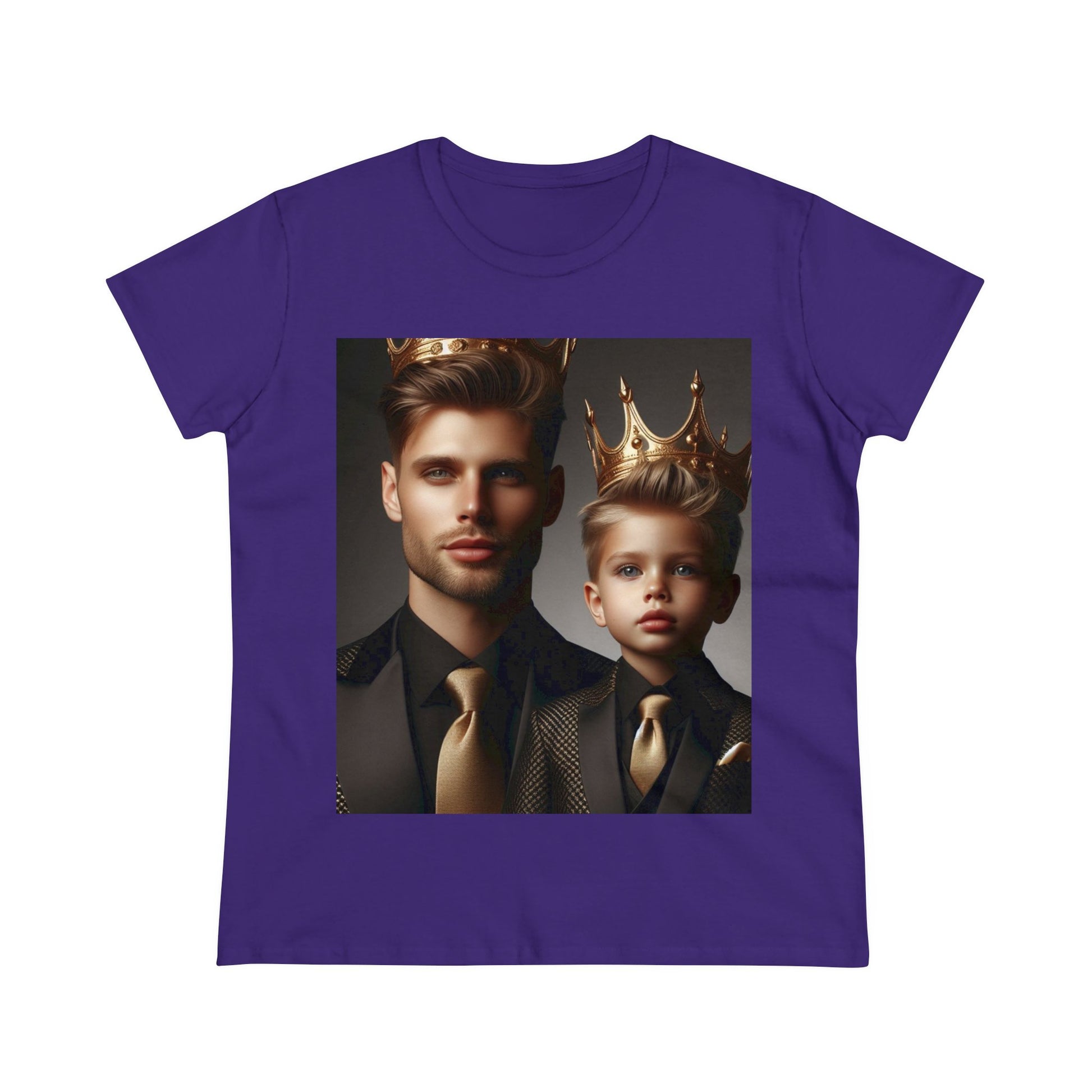 Royalty T-Shirts T-Shirt Printify Purple S