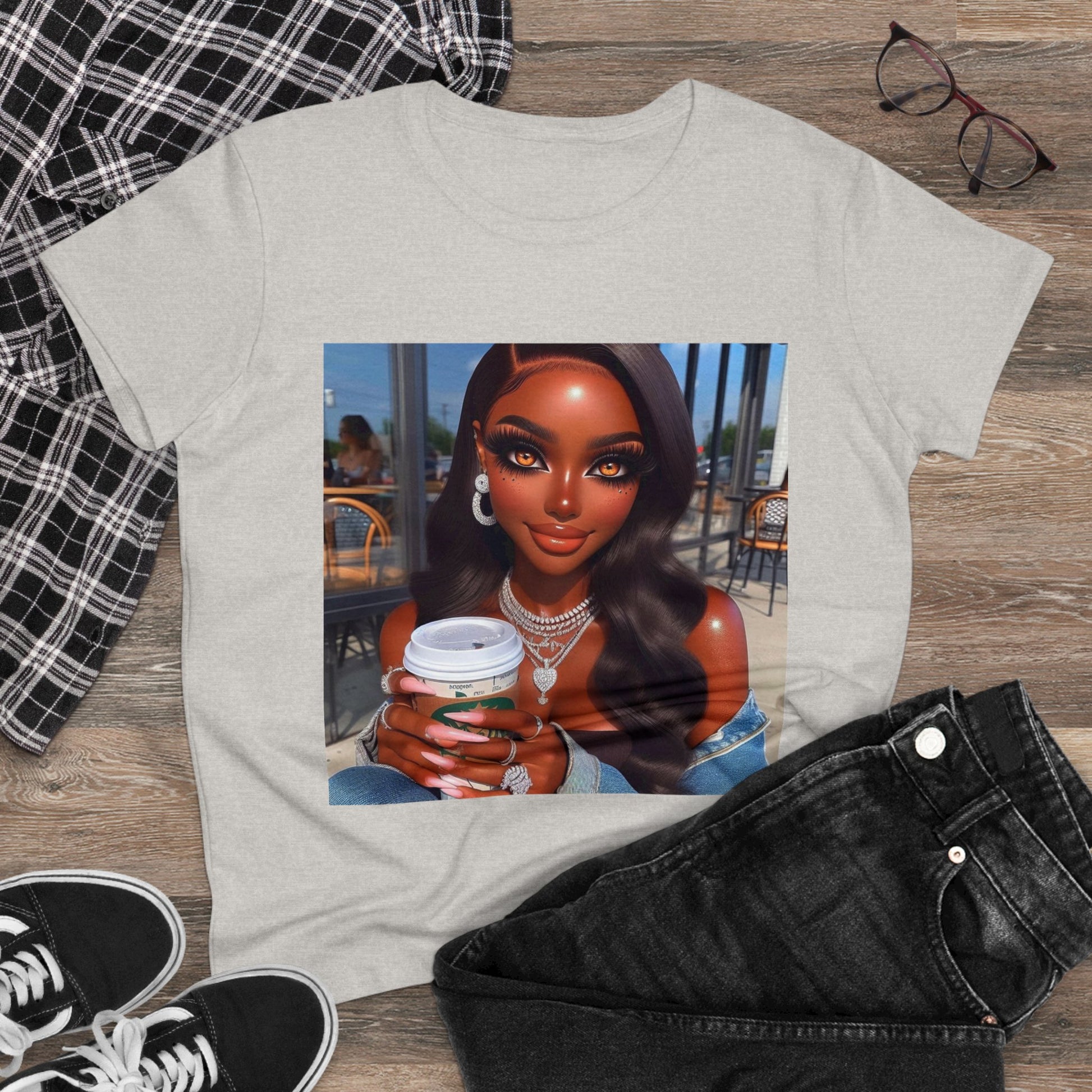 Coffee Beauty T-Shirt T-Shirt Printify