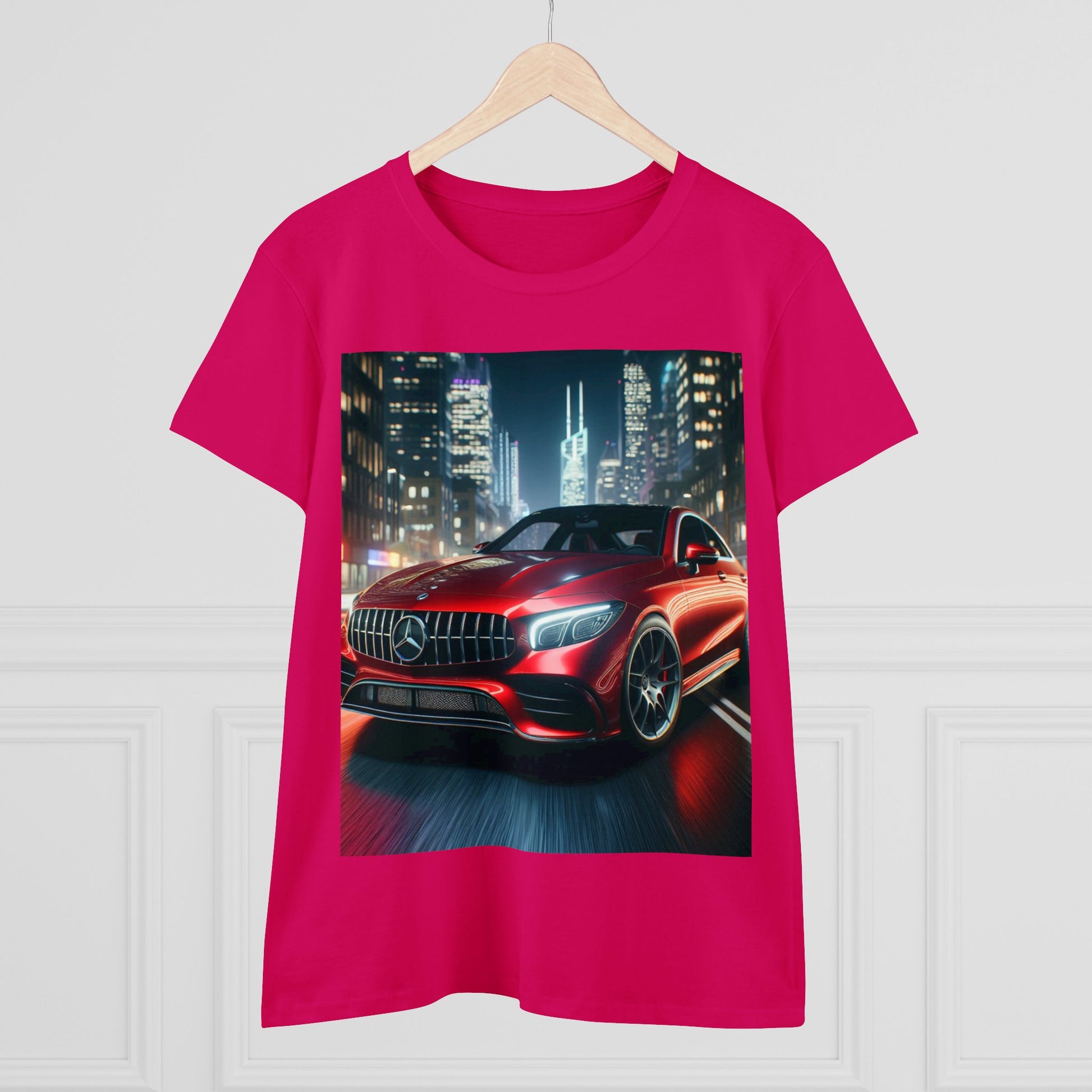 Red Mercedes T-Shirt T-Shirt Printify
