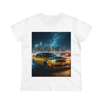 Yellow Challenger T-Shirt T-Shirt Printify White S