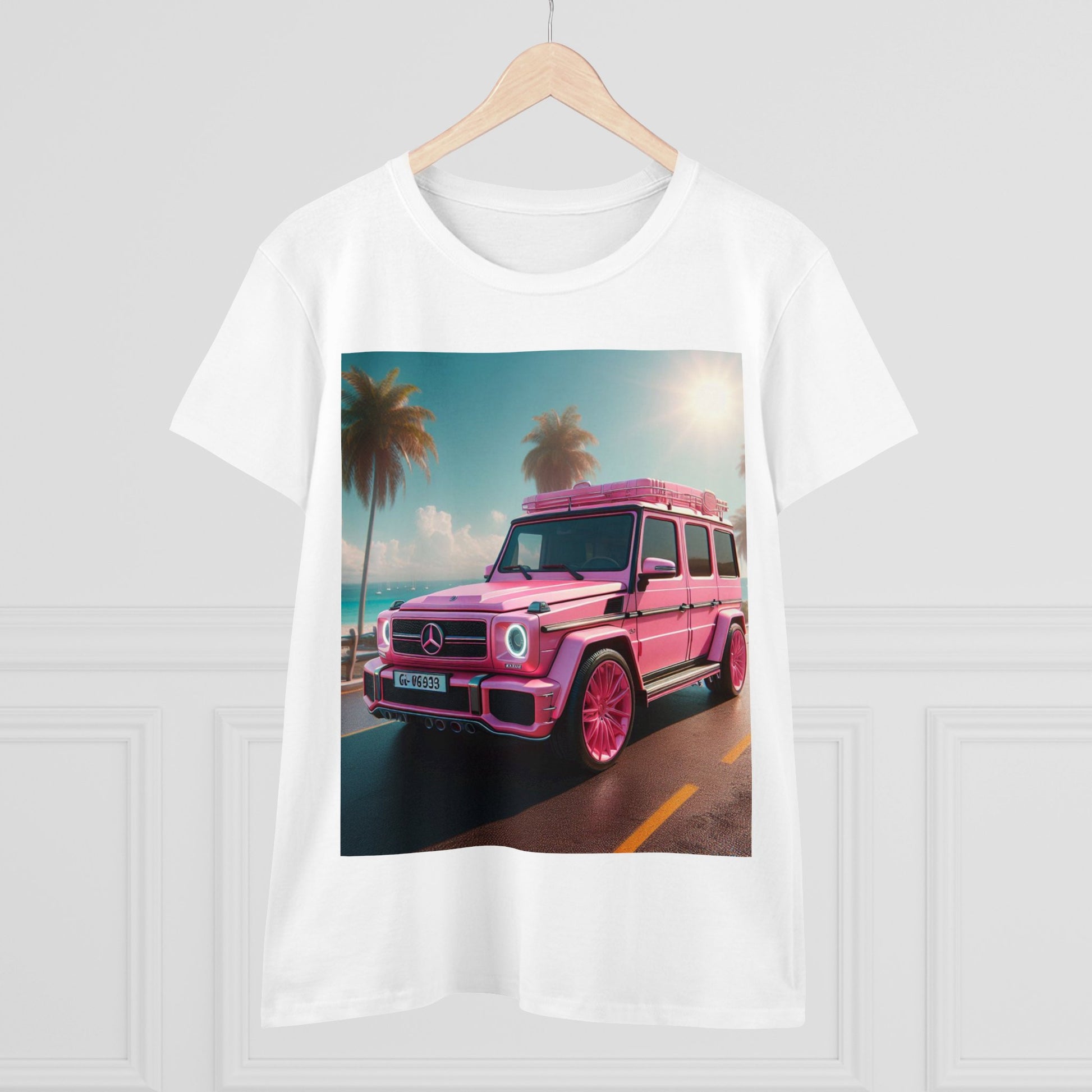 Pink G-Wagon T-Shirt T-Shirt Printify