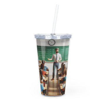 Class in Session Tumbler with Straw Mug Printify 20oz Transparent