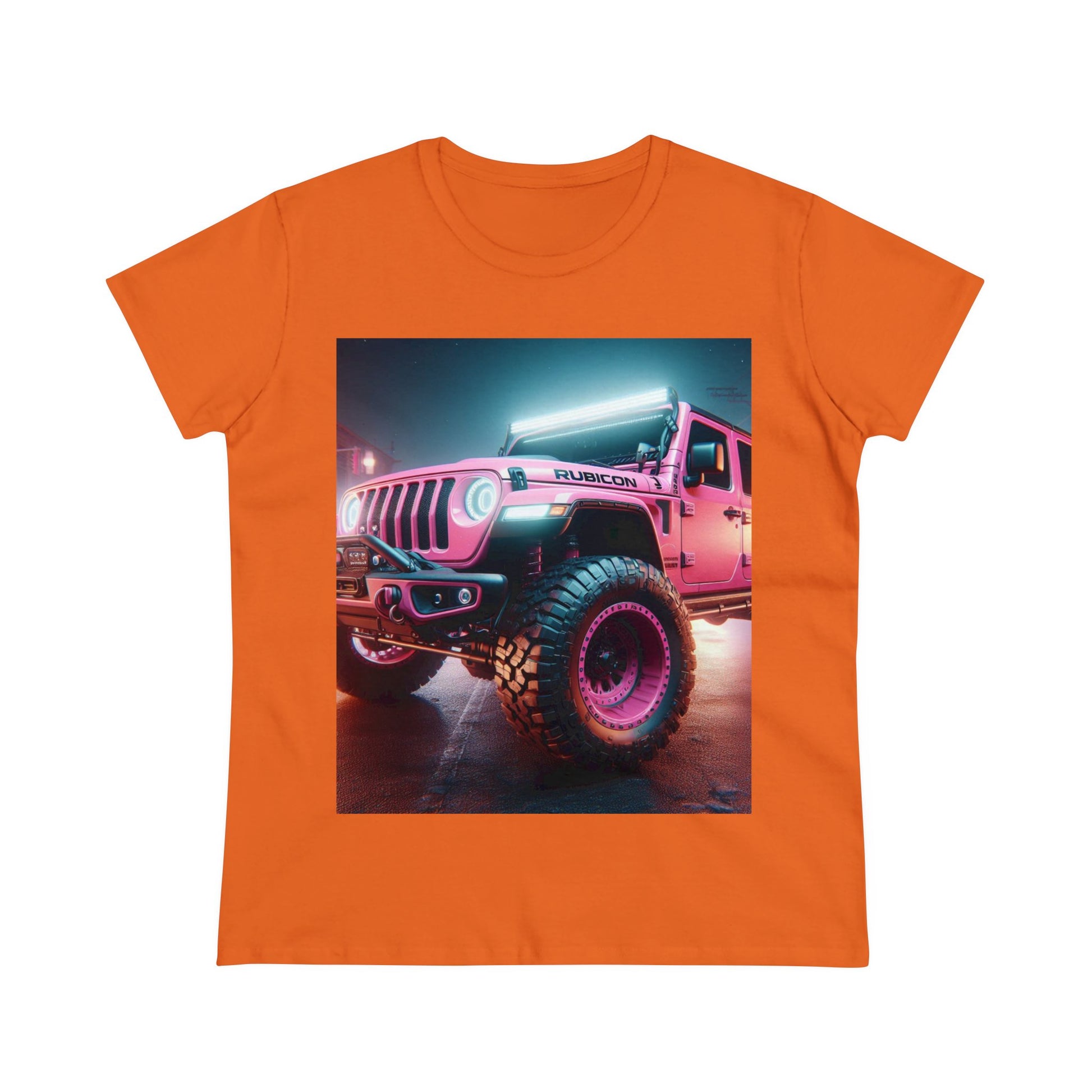 Pink Rubicon T-Shirt T-Shirt Printify Orange S