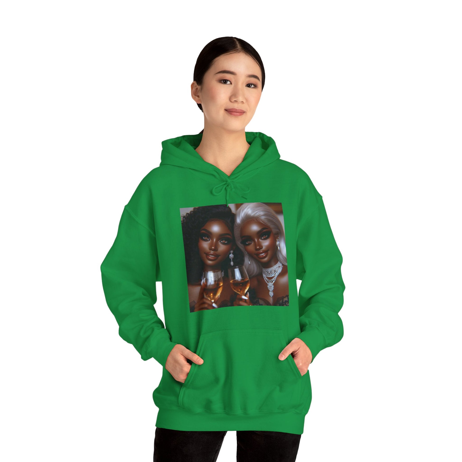 Cheers Hoodie Hoodie Printify