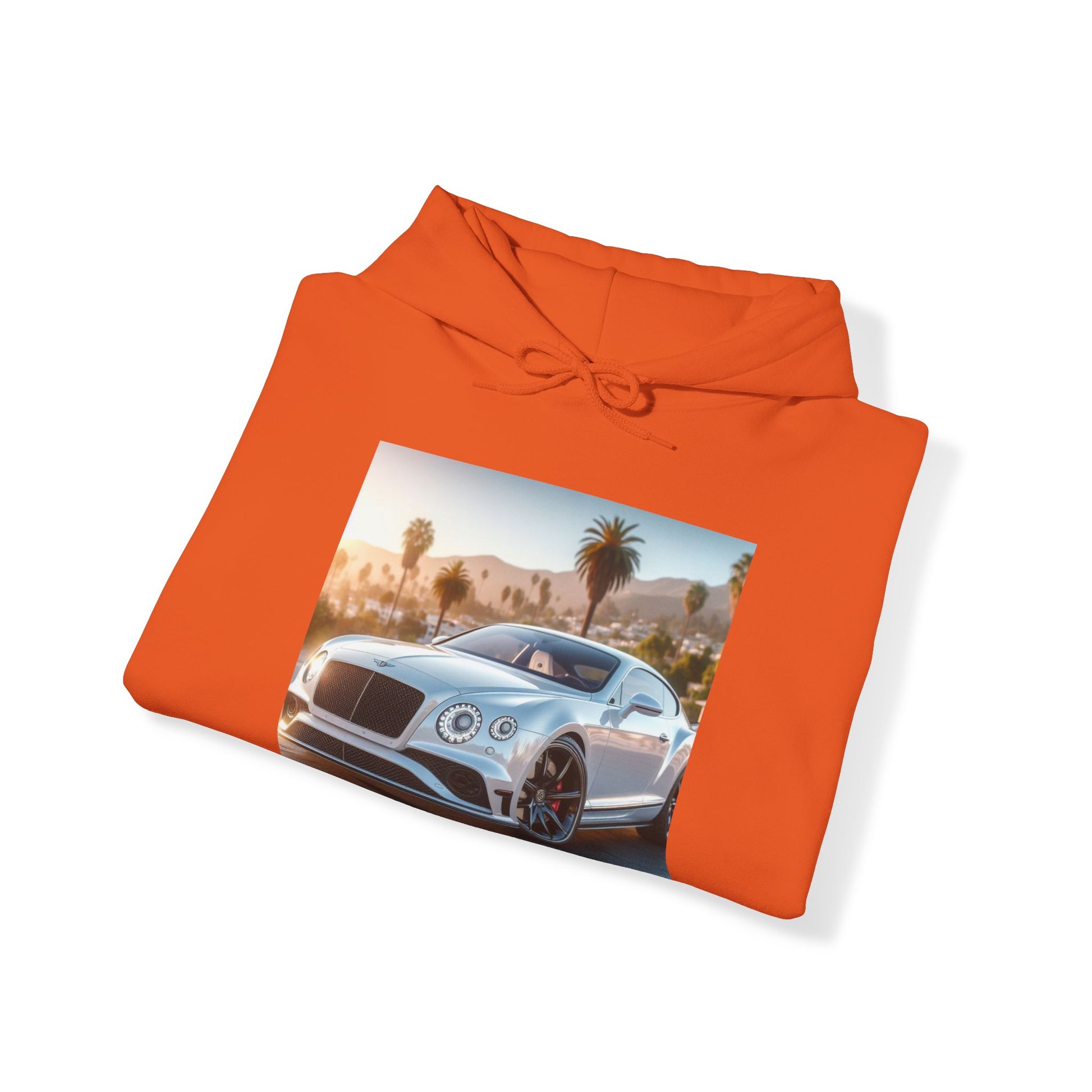 Silver Bentley Hoodie Hoodie Printify