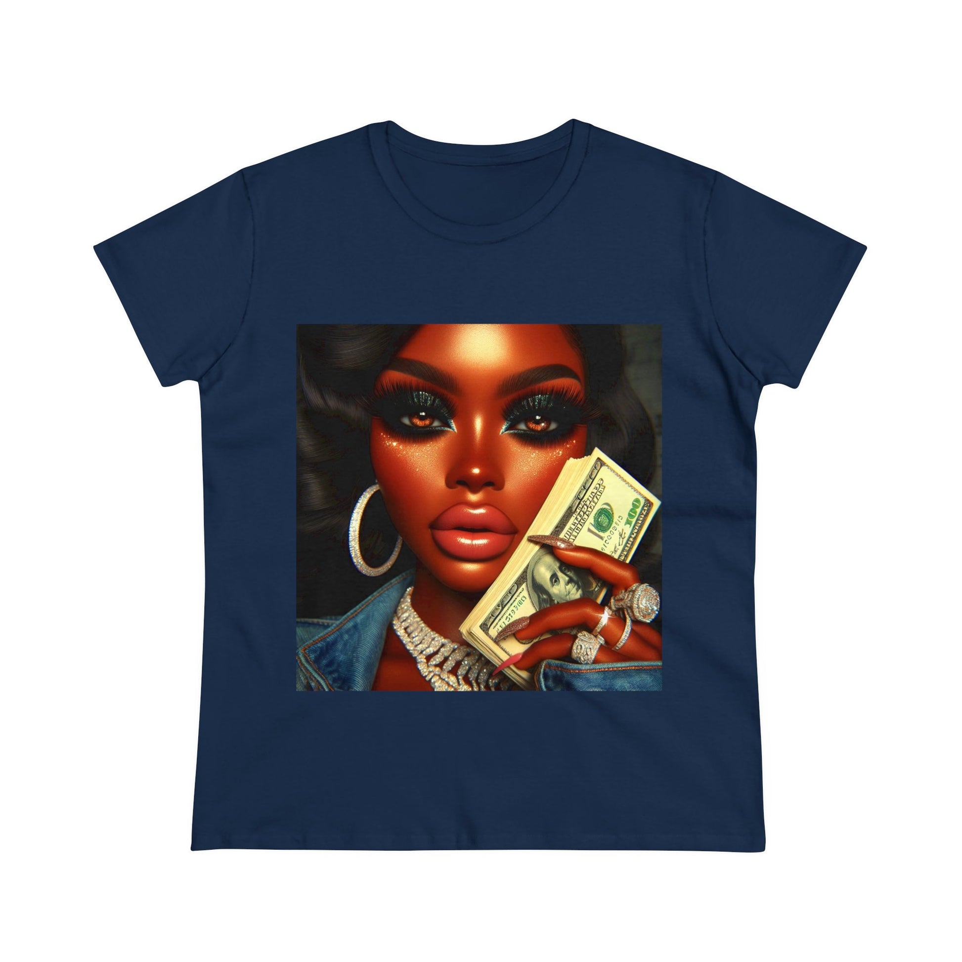 Money Talks T-Shirt T-Shirt Printify Navy S