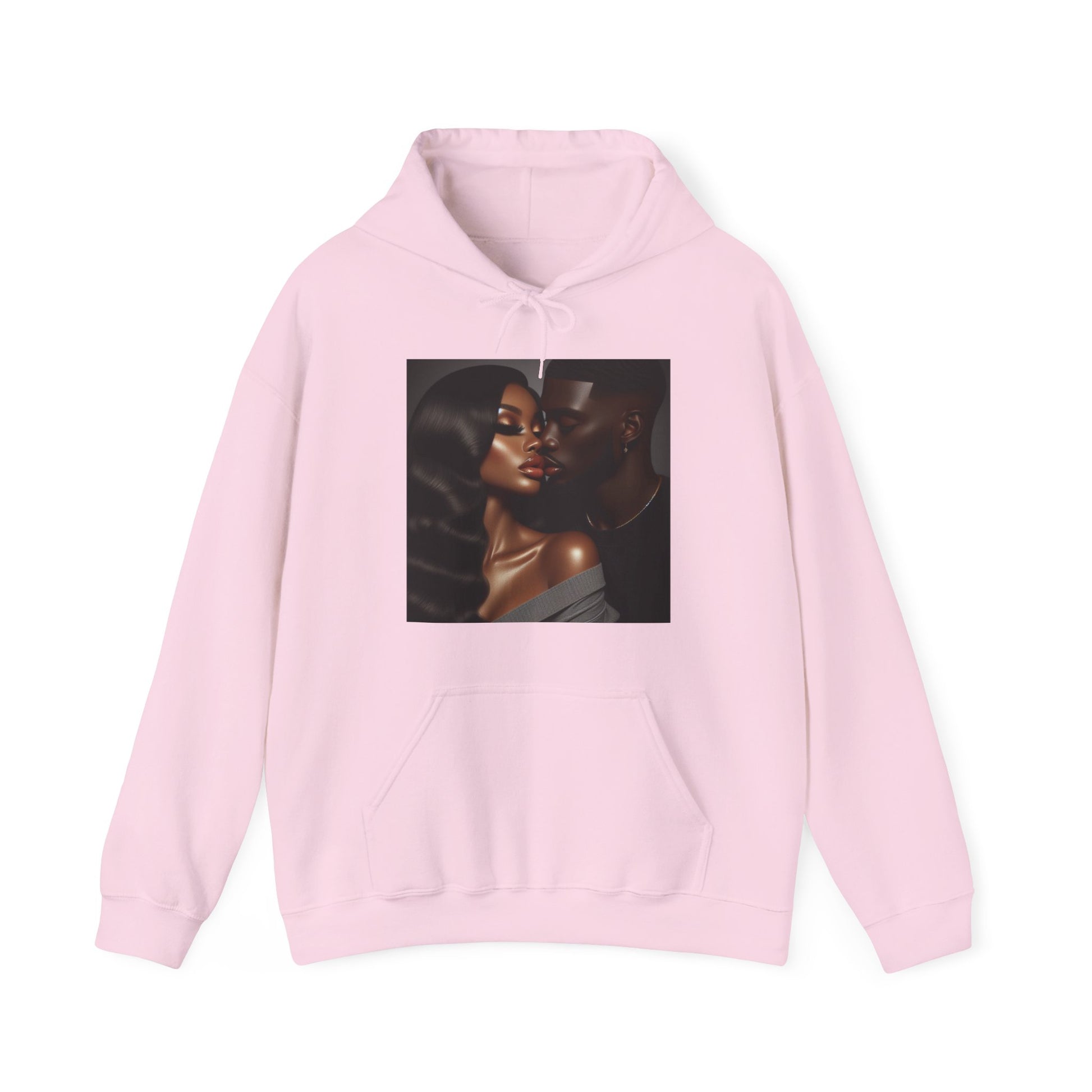 Kiss Me Hoodie Hoodie Printify Light Pink S