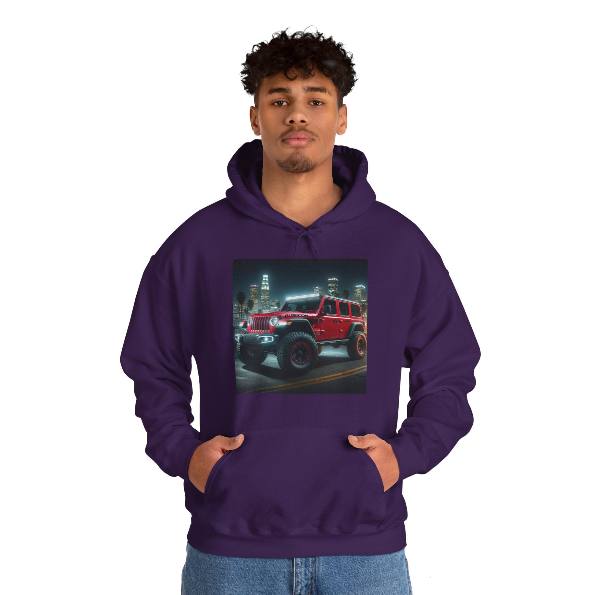 Red Rubicon Hoodie Hoodie Printify