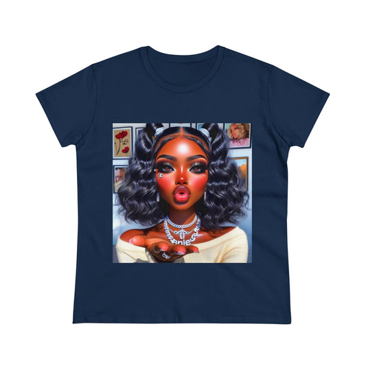 Muah T-Shirt T-Shirt Printify Navy S