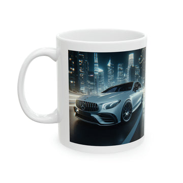 White Mercedes Mug Mug Printify 11oz