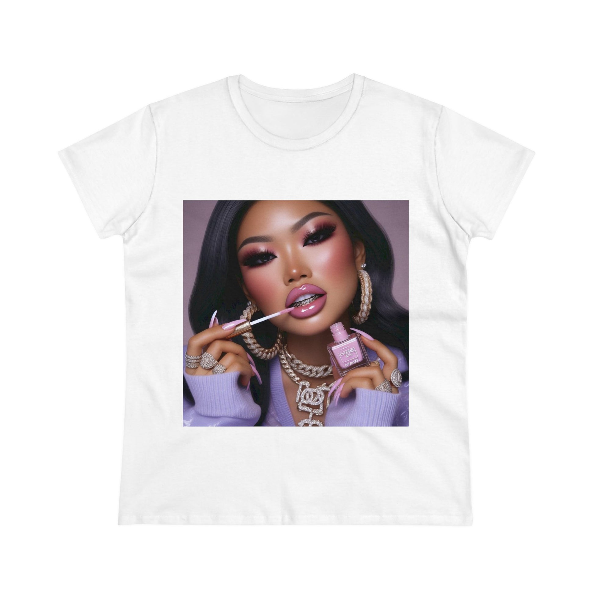 Gloss Up T-Shirt T-Shirt Printify White S